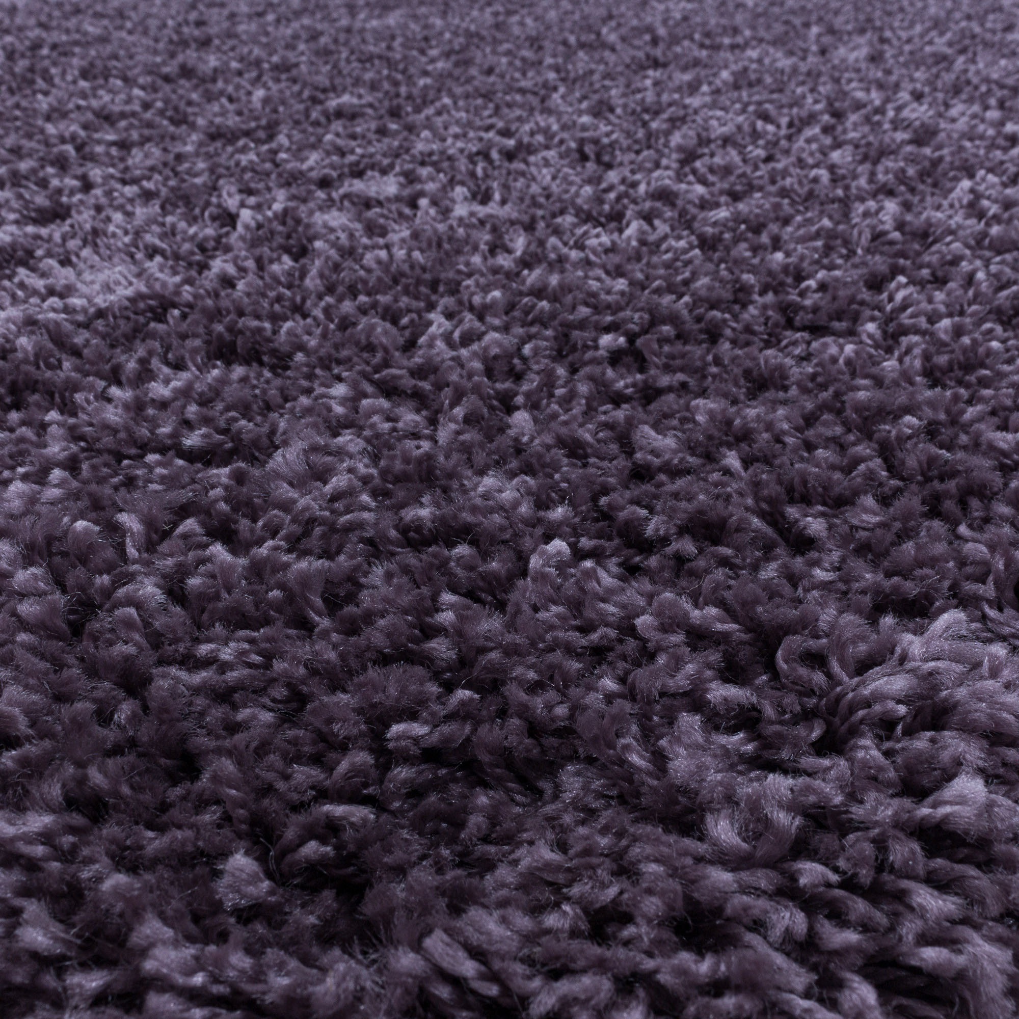 Hochflor-Teppich AYYILDIZ TEPPICHE "SYDNEY 3000", lila (violett), H:30mm Ø:160cm, Polypropylen (PP), Teppiche, Shaggy, Langflor, uni, auch rechteckig, Wohnzimmer 2