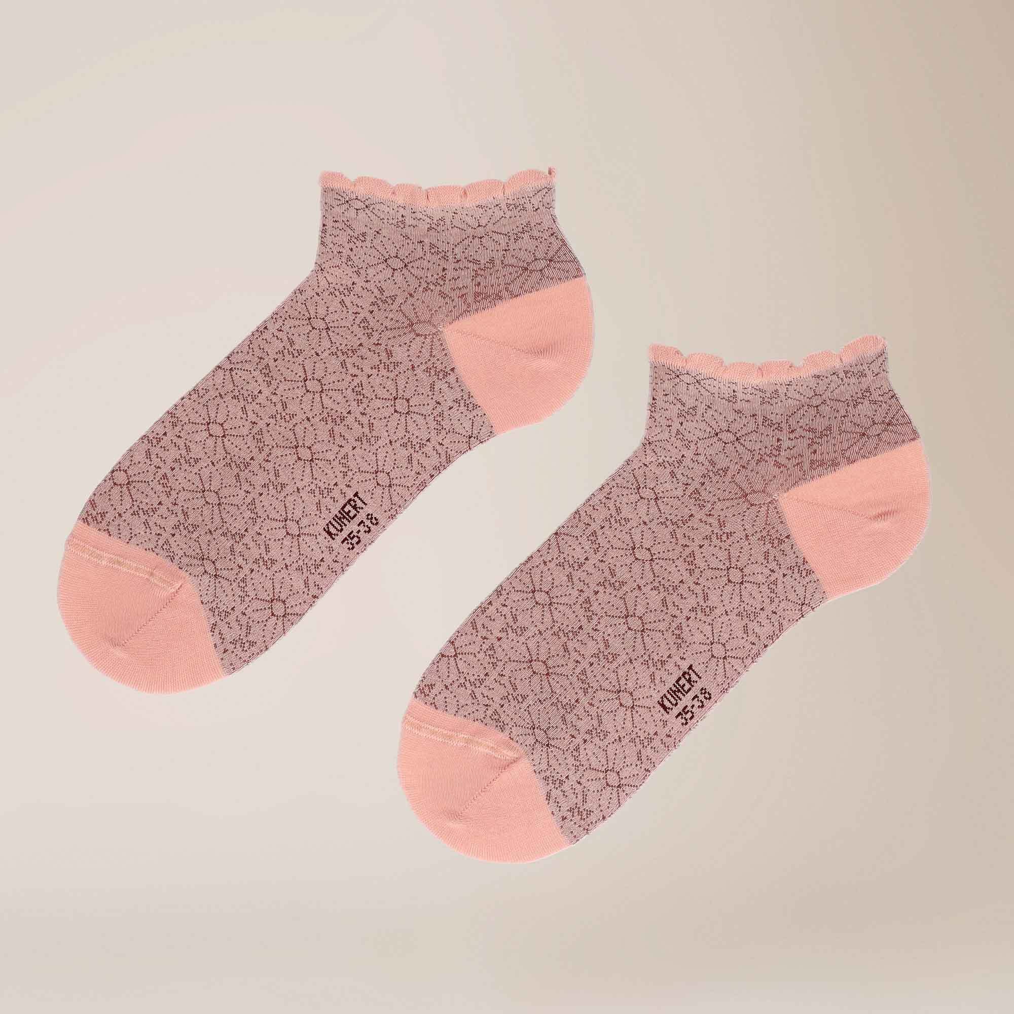 KUNERT Sneakersocken "Sneaker Summer Flower" günstig online kaufen