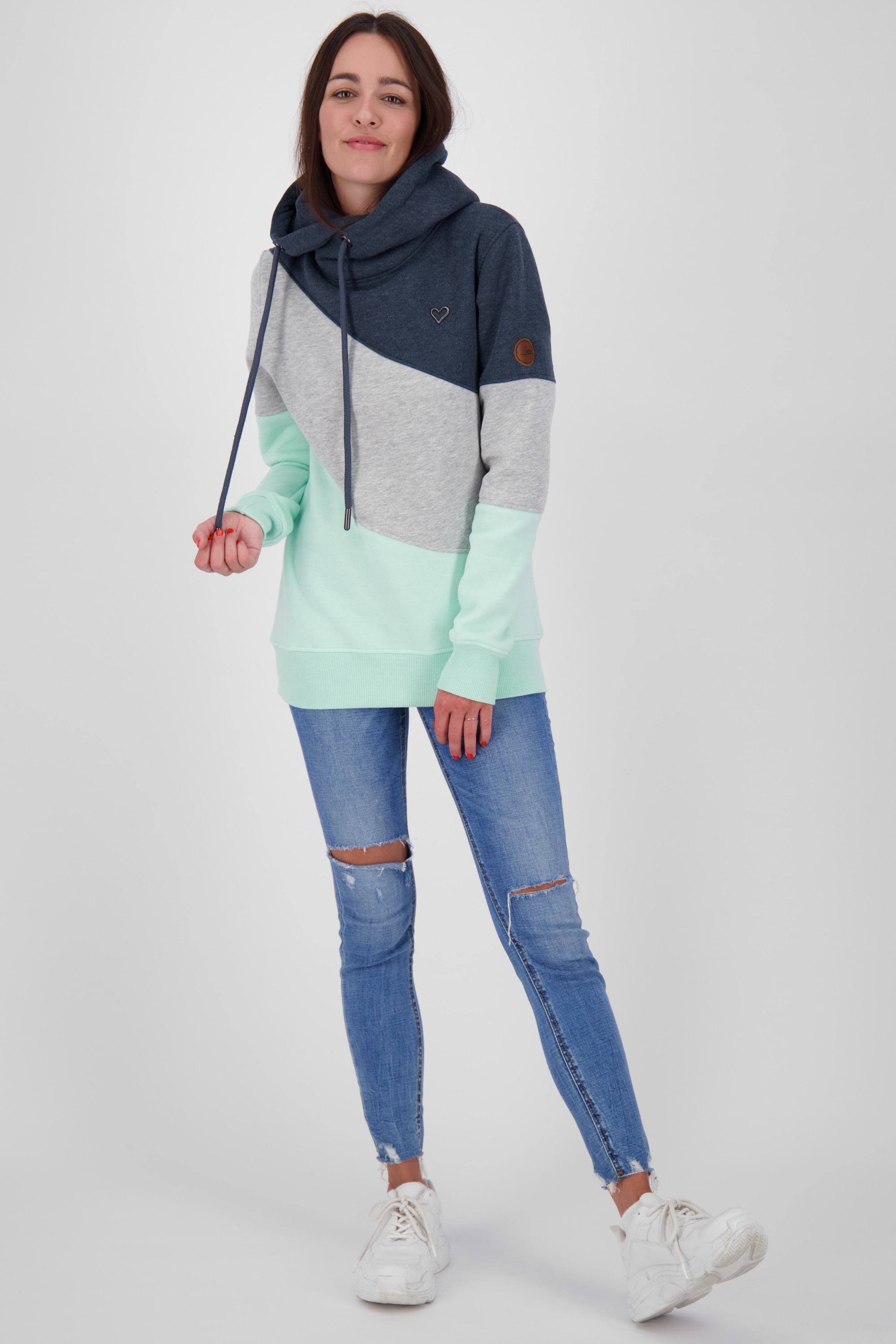 Alife & Kickin Kapuzensweatshirt »Damen StacyAK A«