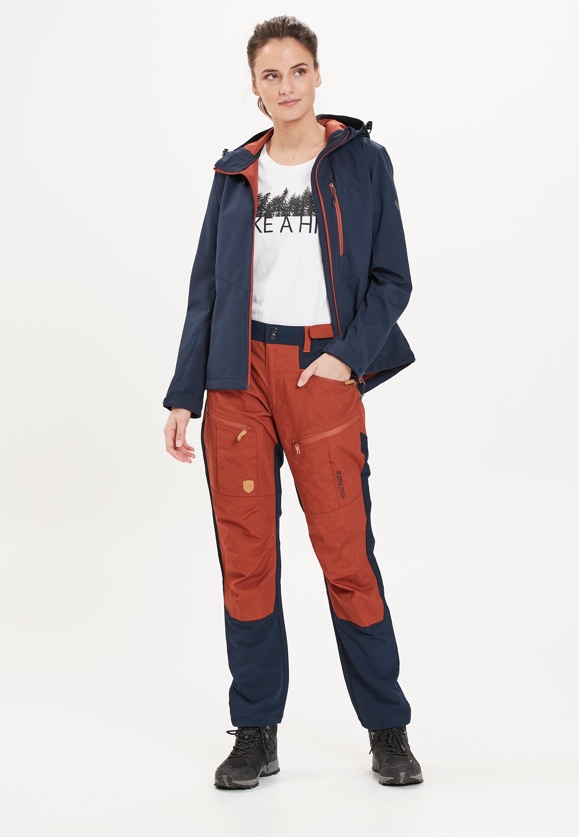 WHISTLER Softshellhose »ALEXIS W Functional«, mit hohem Baumwoll-Anteil