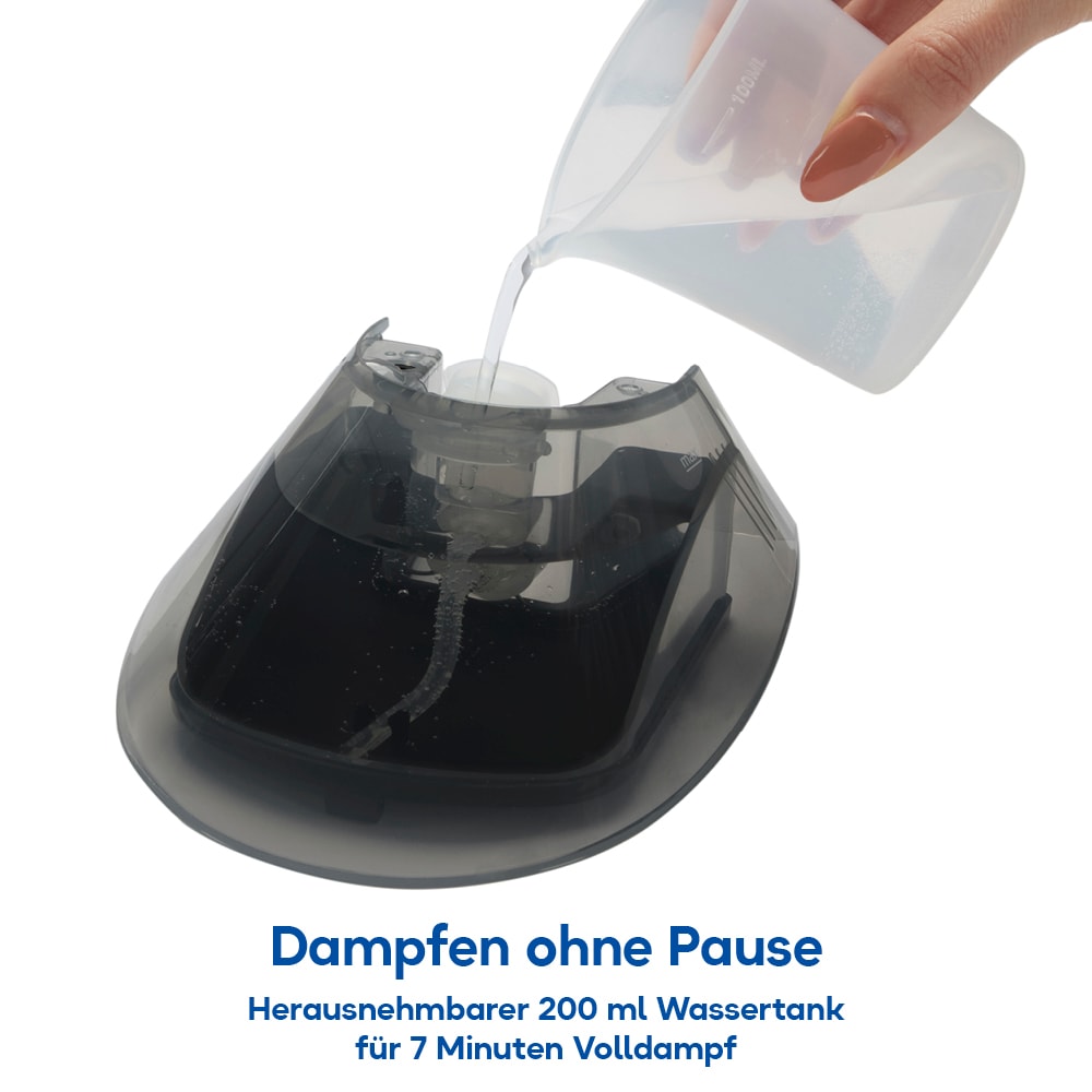 RUSSELL HOBBS Dampfbürste »28550-56 VacuSteam« 1400 W Dampfbürste, mit Keramik-Bügelsohle, 2-in-1 Design, 1.700 Watt