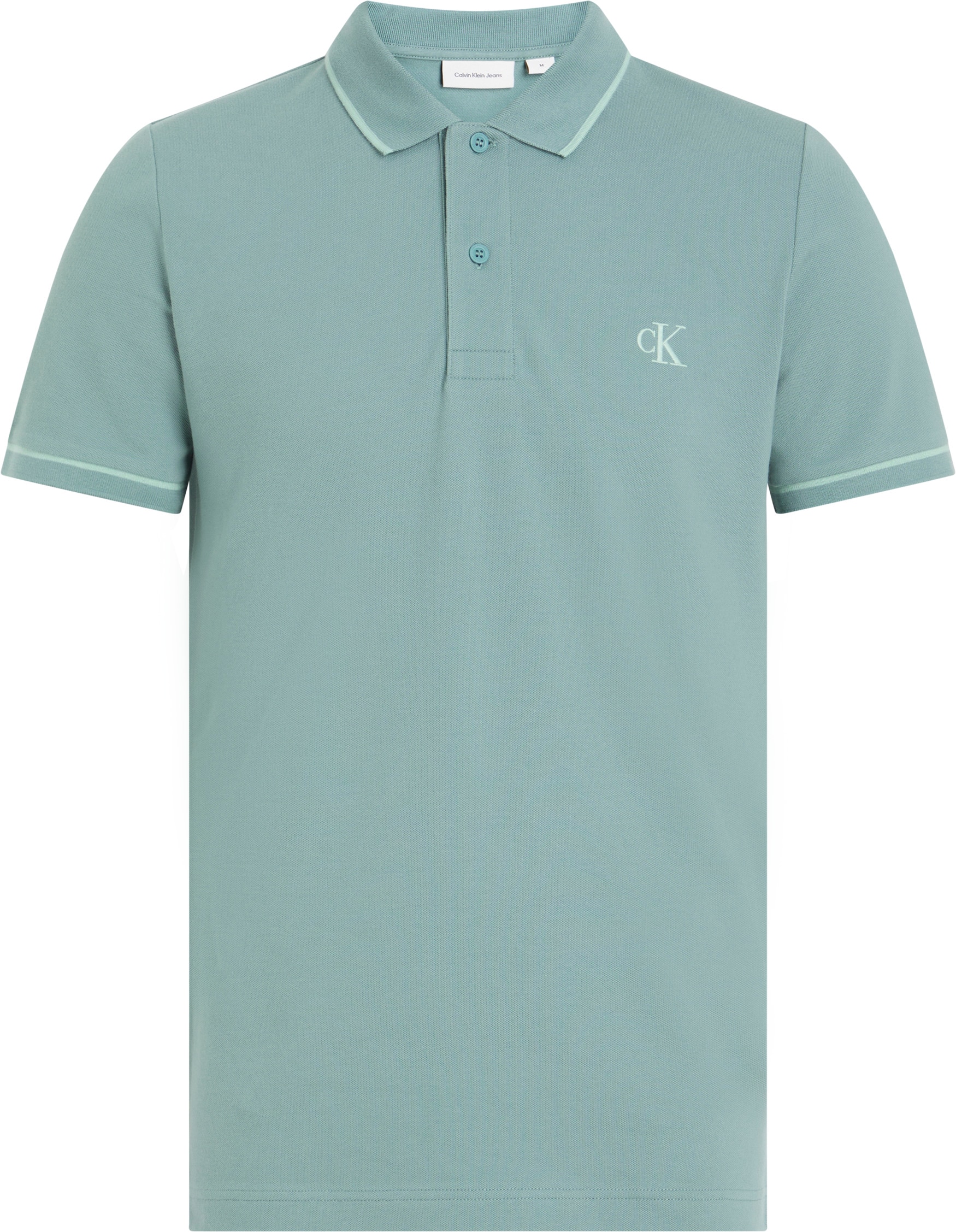 Calvin Klein Jeans Poloshirt »TIPPING SLIM POLO«, mit Streifendetail am Kragen