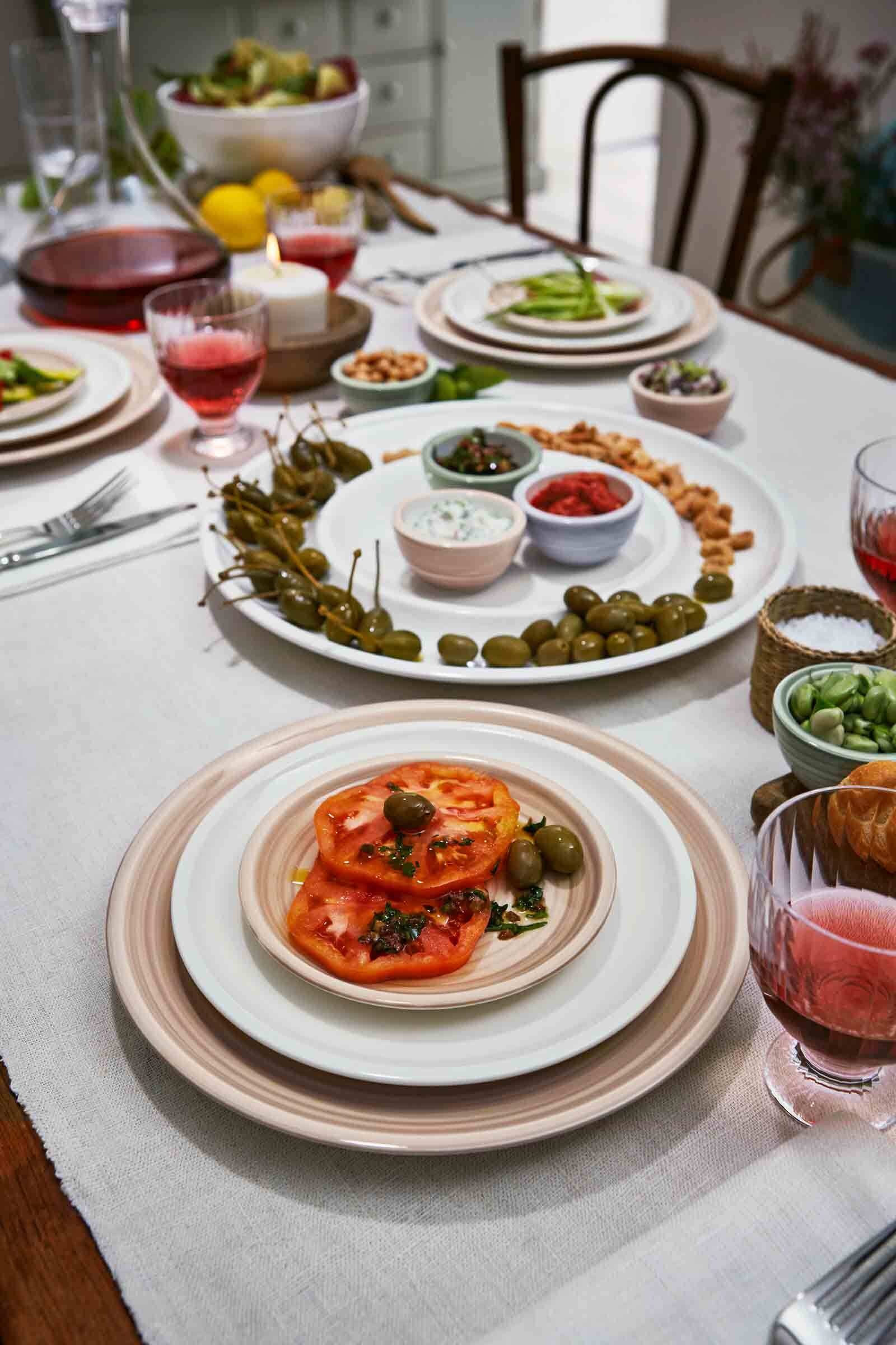 Villeroy & Boch Geschirr-Set »Tafel-Set Artesano Original weiß« Spülmaschinengeeignet, Mikrowellenfest