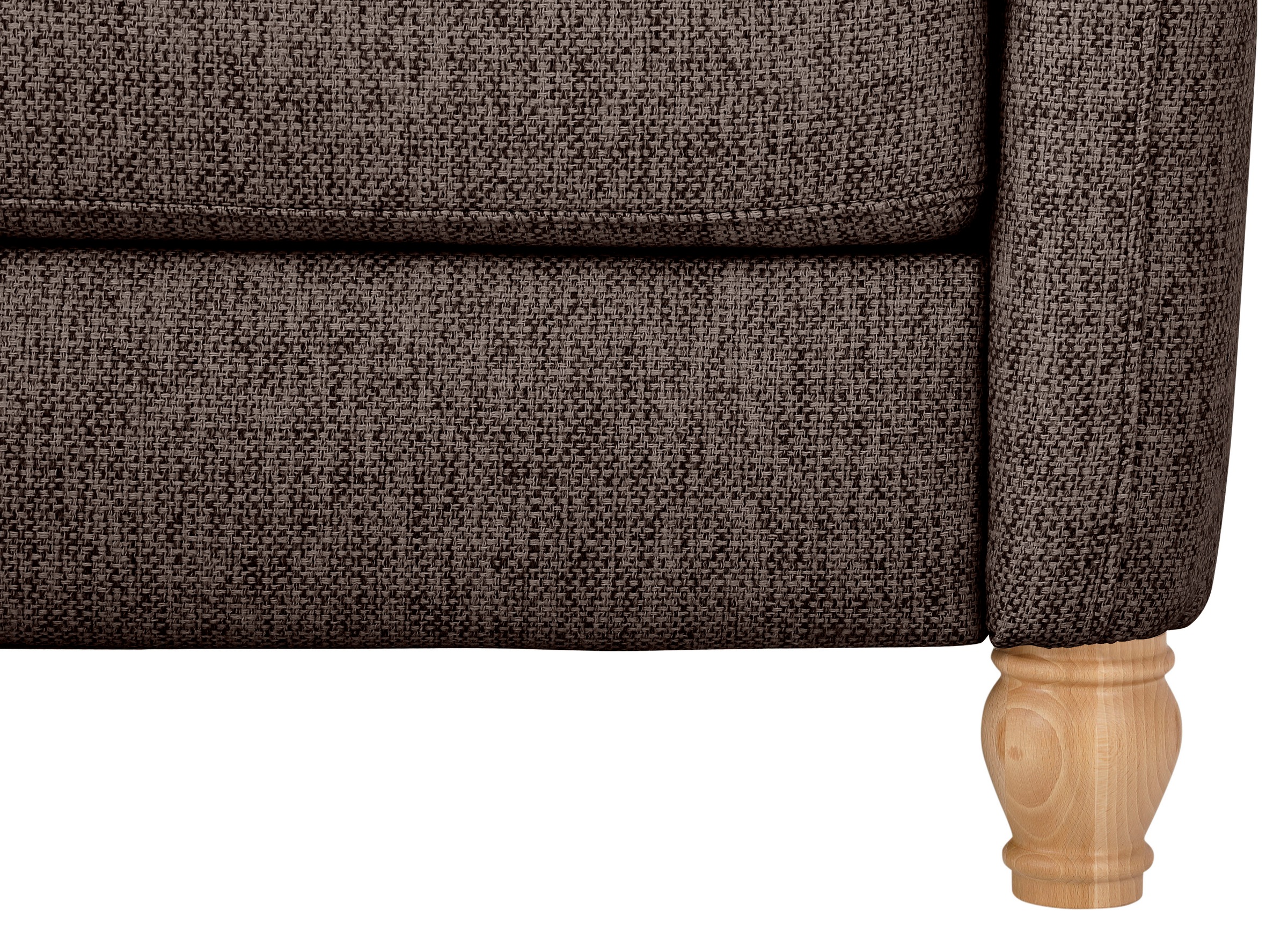 Home affaire Ecksofa »Palace L-Form«, incl. Sitztiefenverstellung, wahlweise mit Bettfunktion und Stauraum