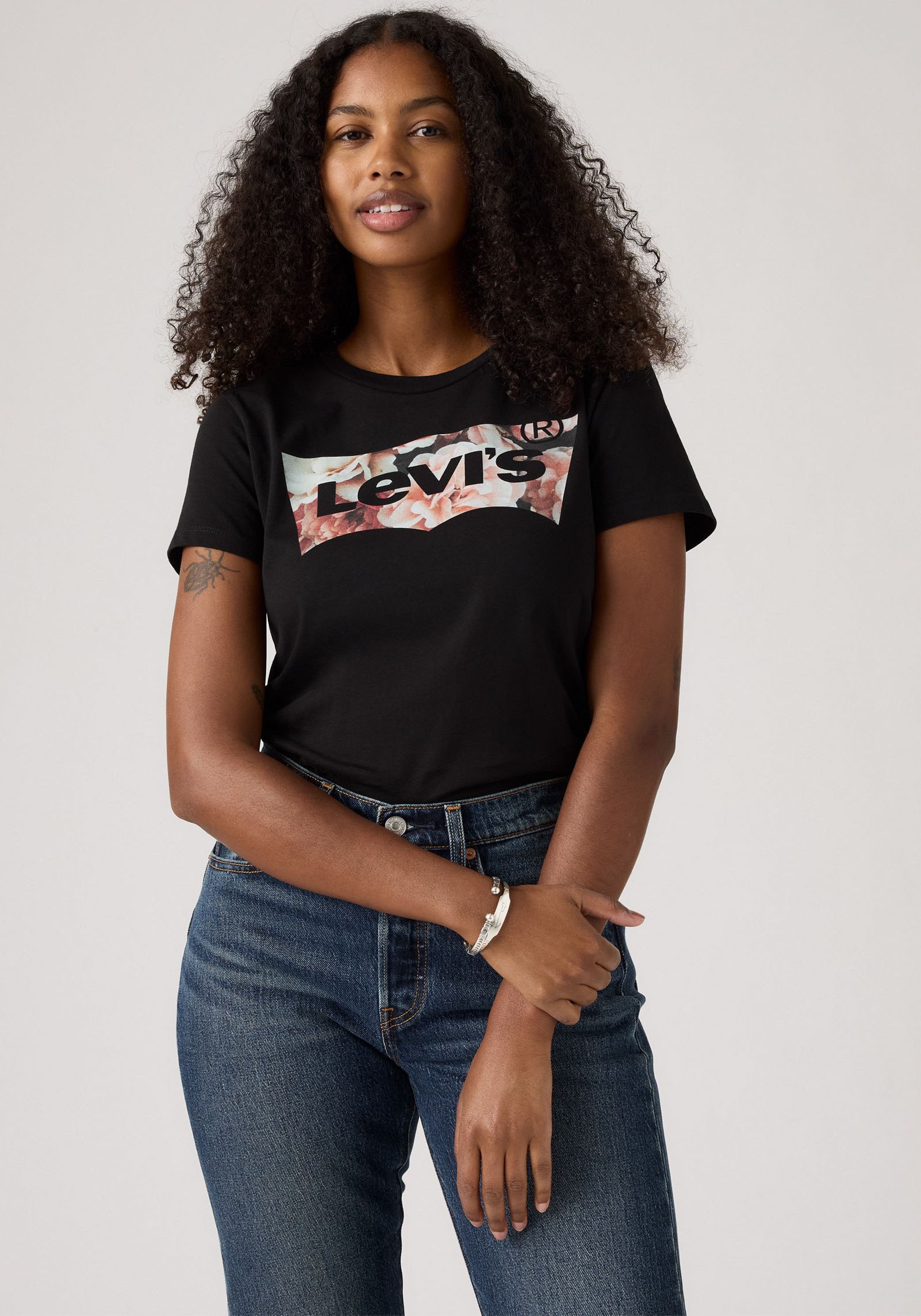 Levis T-Shirt "LSE THE PERFECT TEE" mit Logodruck günstig online kaufen