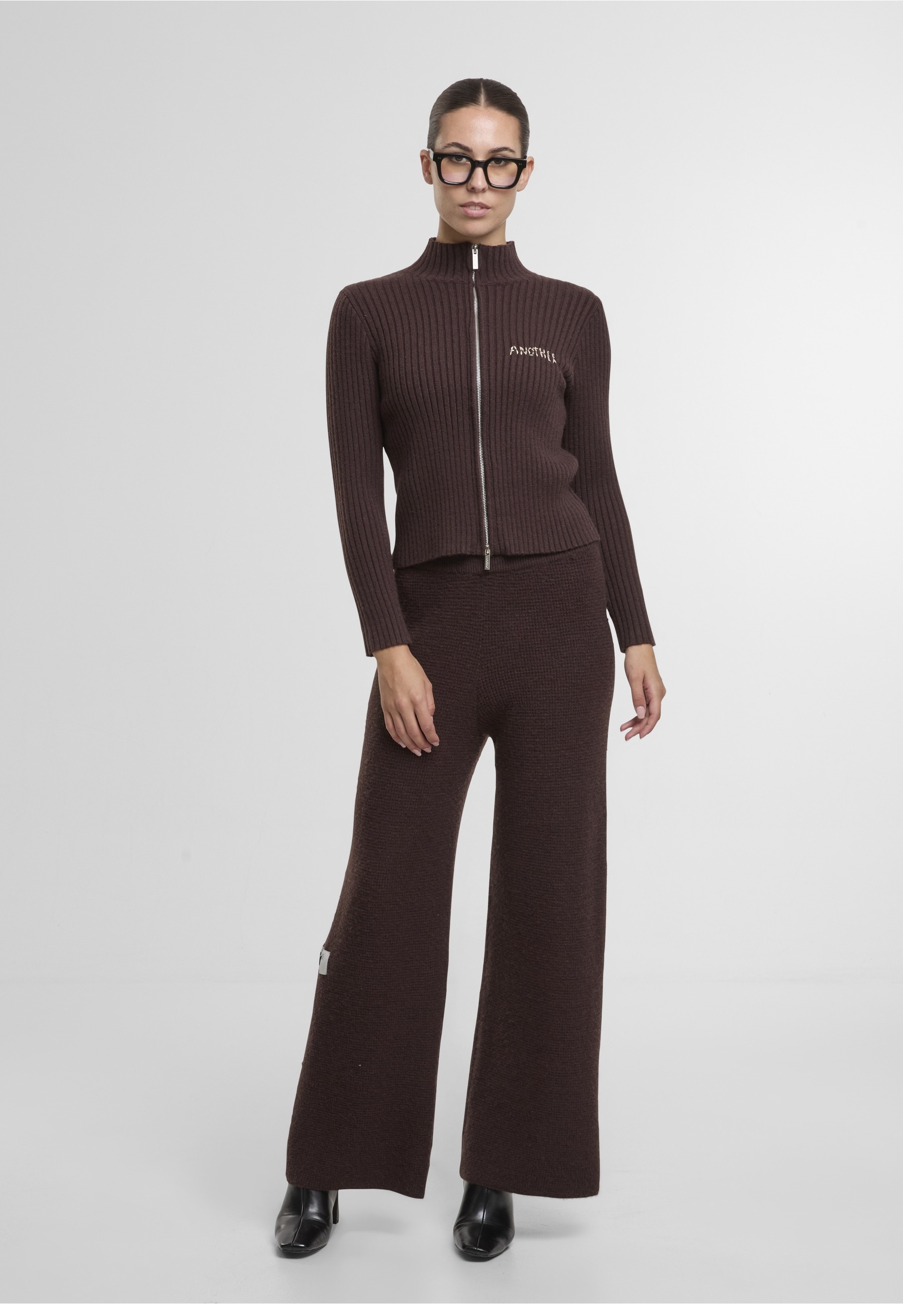 Another Cotton Lab Bolero »Another Cotton Lab Another Wide Leg Knit Pant« 1