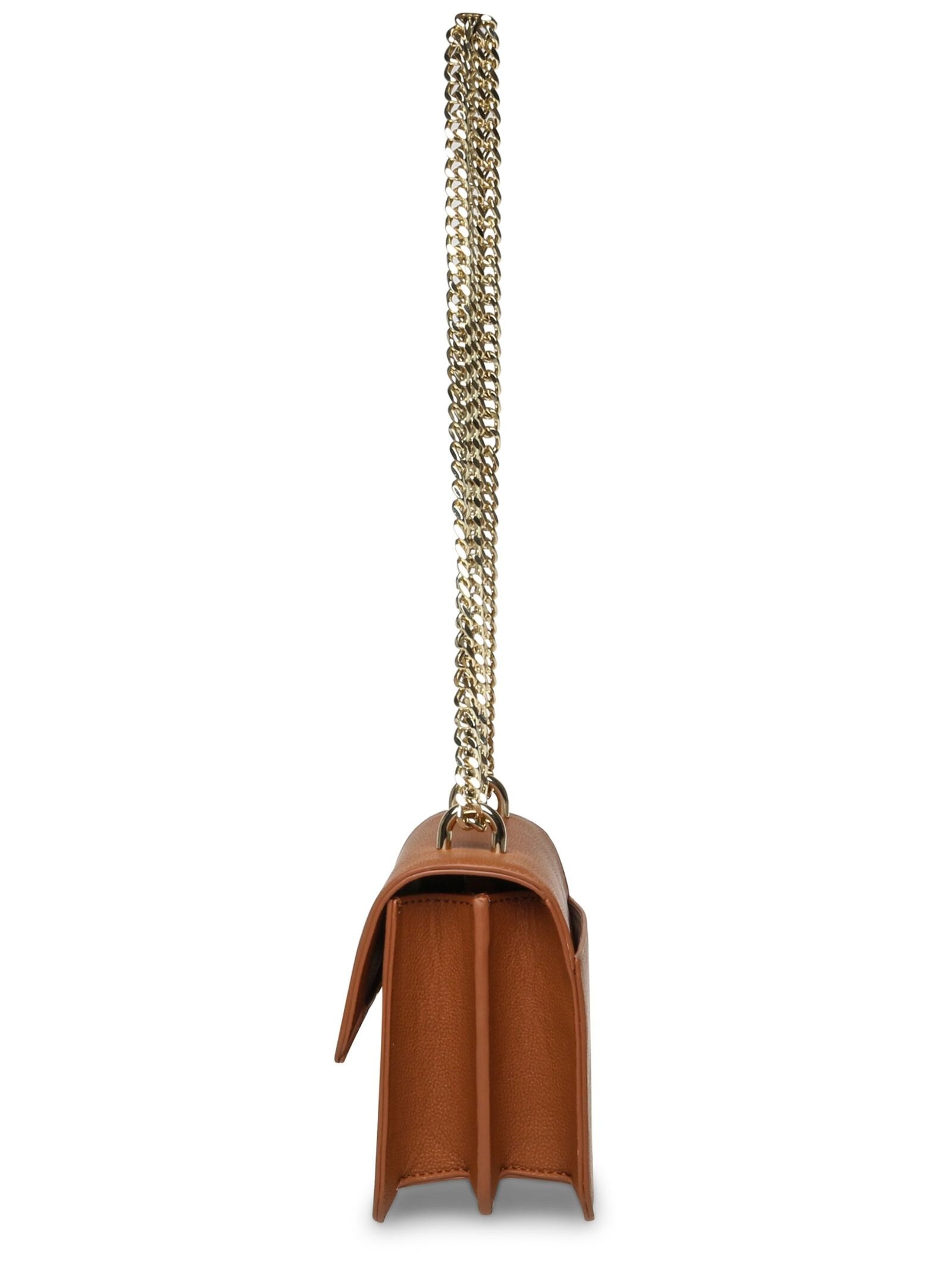 Umhängetasche STEVE MADDEN "STEVE MADDEN Taschen Lederimitat", Damen, Gr. onesize, braun, gold, Lederimitat, Taschen Umhängetasche 2