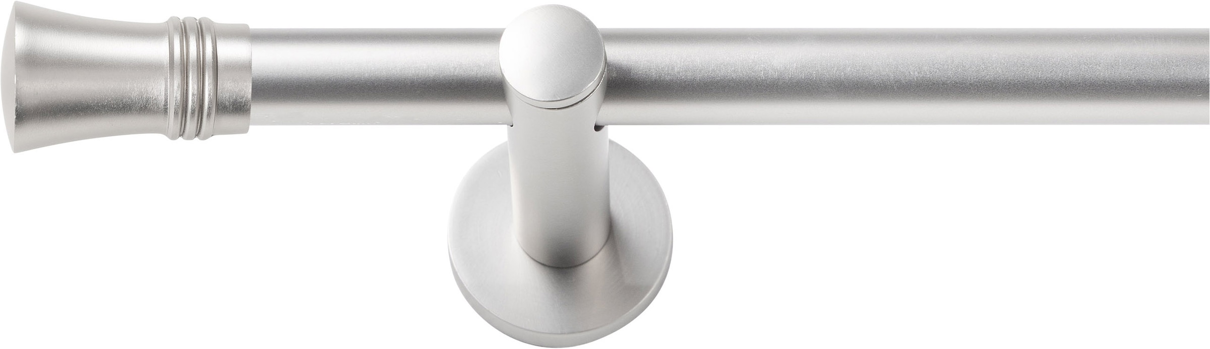 SN DECO GROUP Gardinenstange "Gardinenstange Lyon Ø 19 mm, 1-läufig, Fixmaß, verschraubt" Ø 19 mm Fixmaß;kürzbar