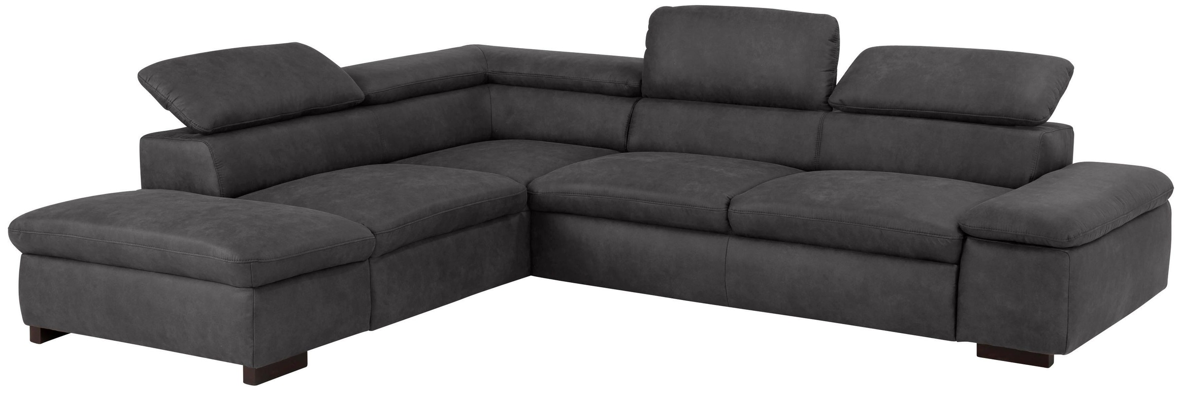 Home affaire Ecksofa »Alberto L-Form«, mit Kopfteilverstellung, wahlweise mit Bettfunktion