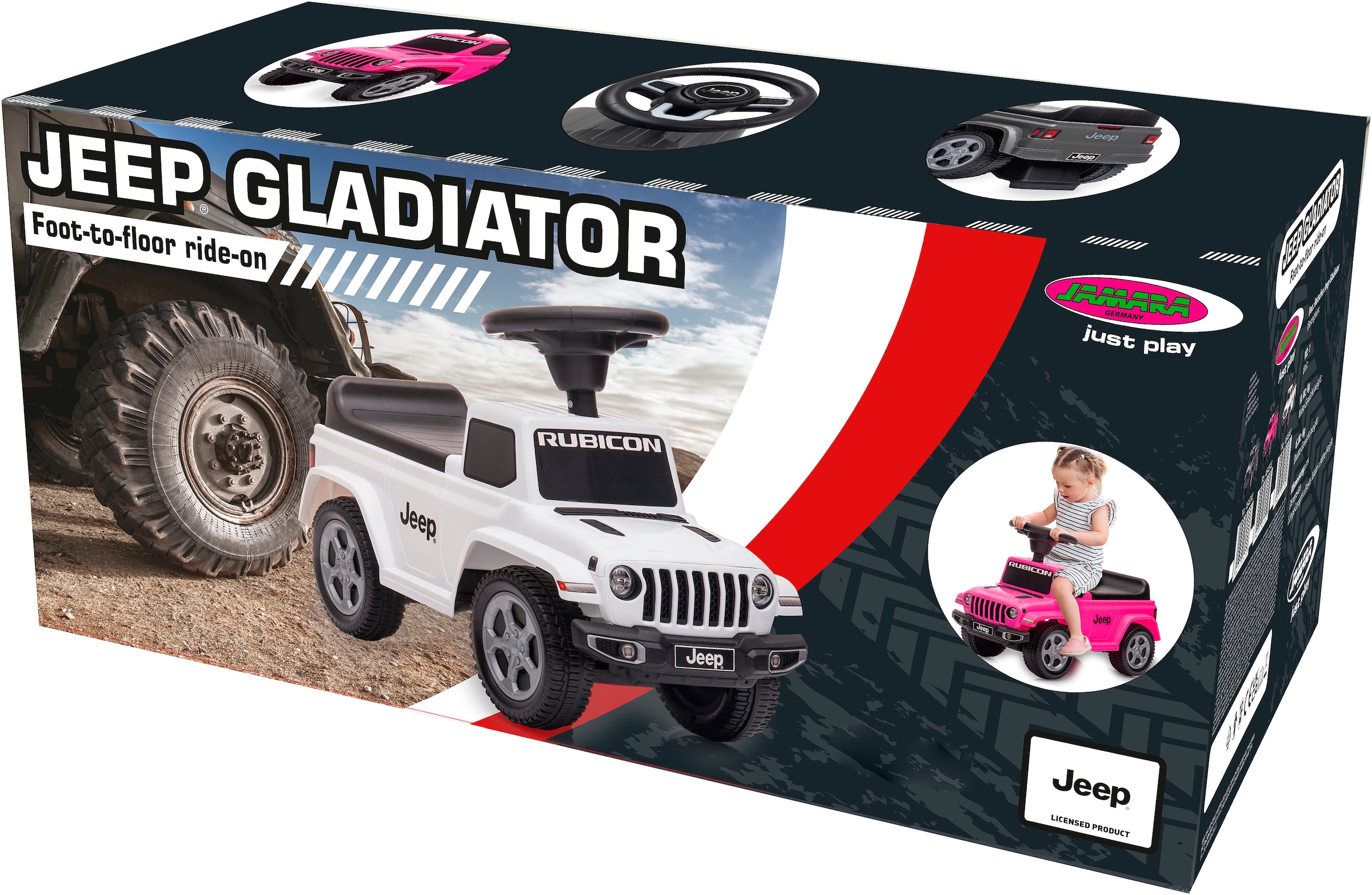 Jamara Rutscherauto »Jeep® Gladiator« mit Sound