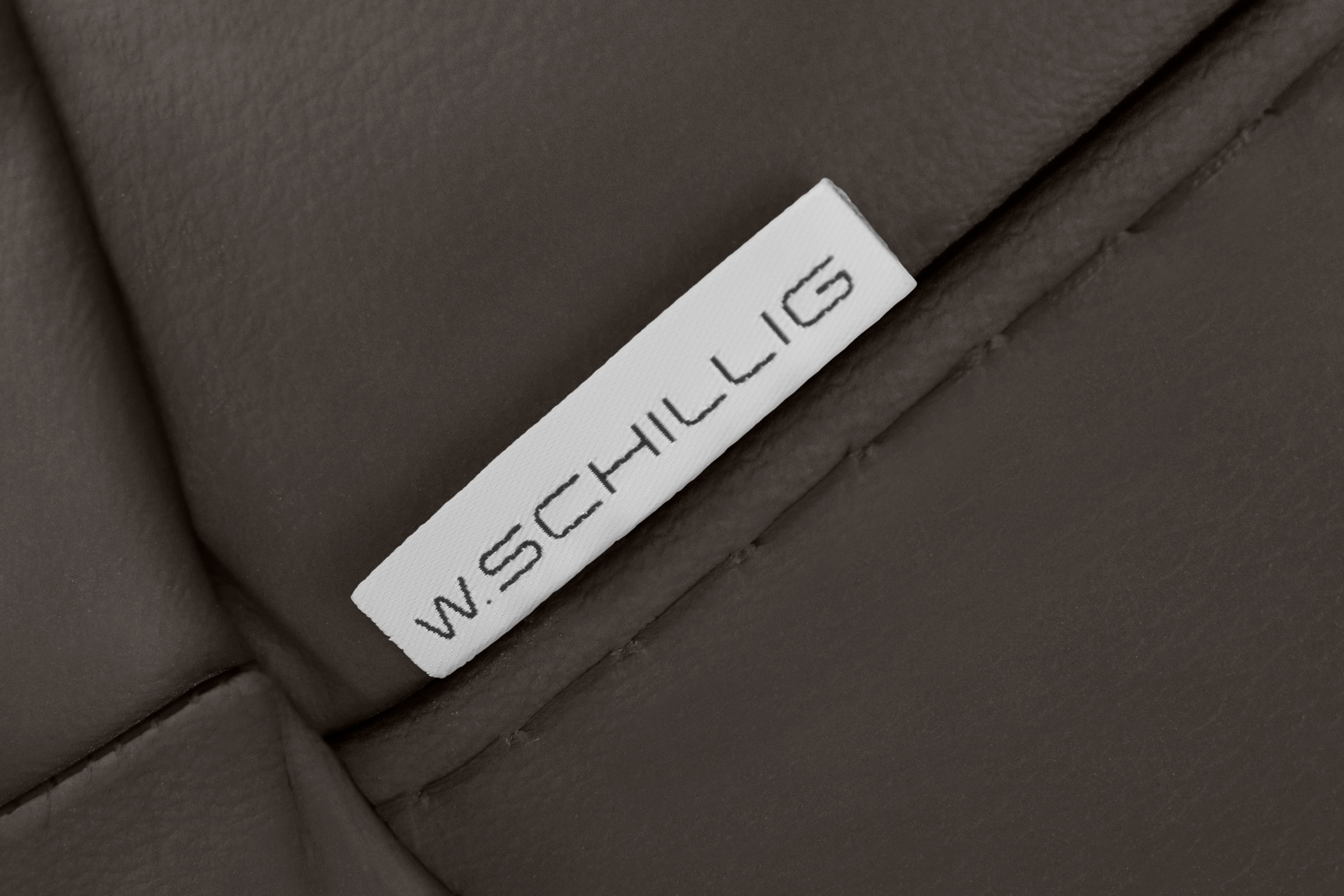 W.SCHILLIG 2,5-Sitzer »montanaa«, mit Metallfüßen in Chrom glänzend, Breite 212 cm