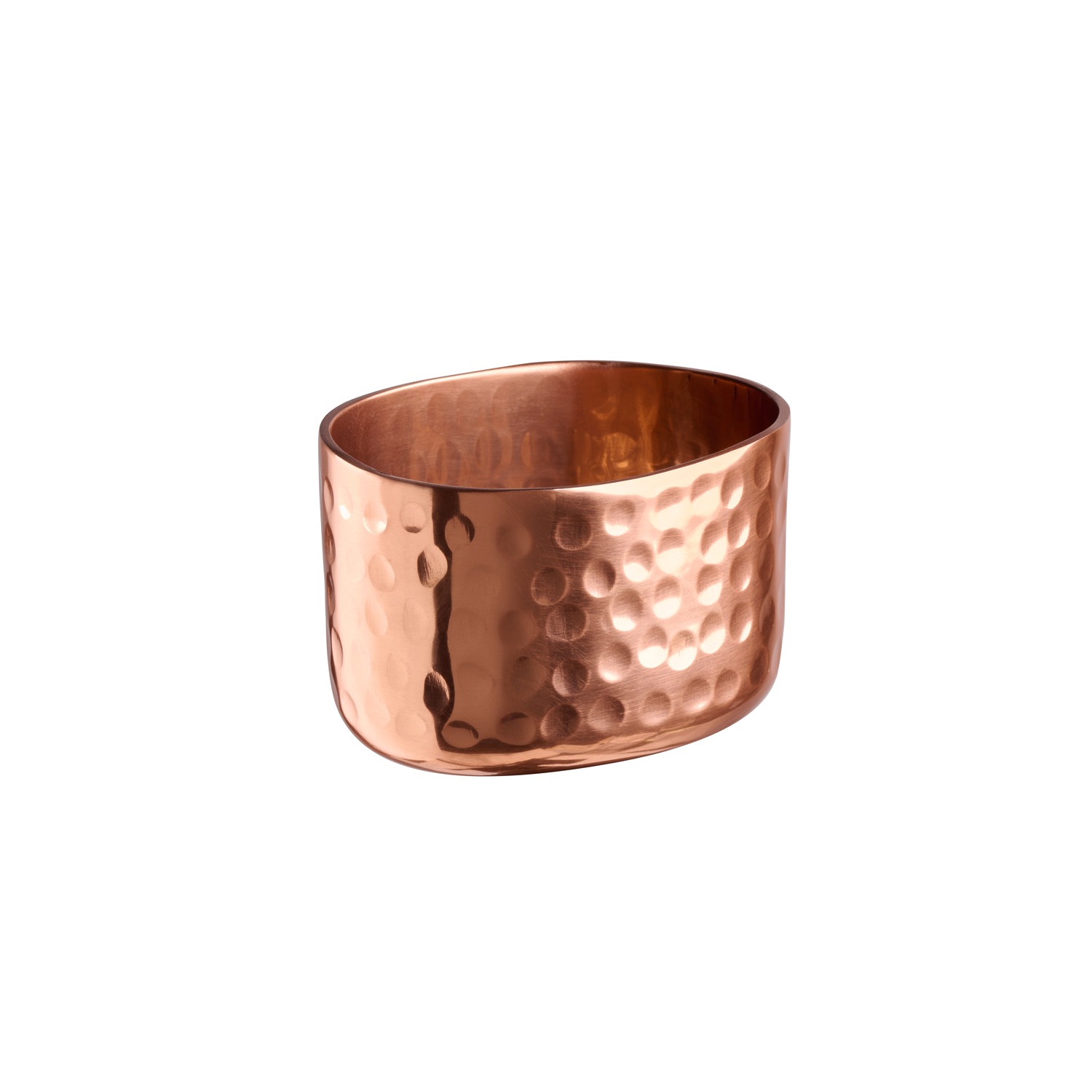 APS Dipschale "CRAFT, Aluminium, 8,5 x 6,5 cm", B/H/L: 6,5cm x 5,5cmkupfer, Schüsseln, Aluminium Dipschale gehämmert, robust, leicht und kompakt