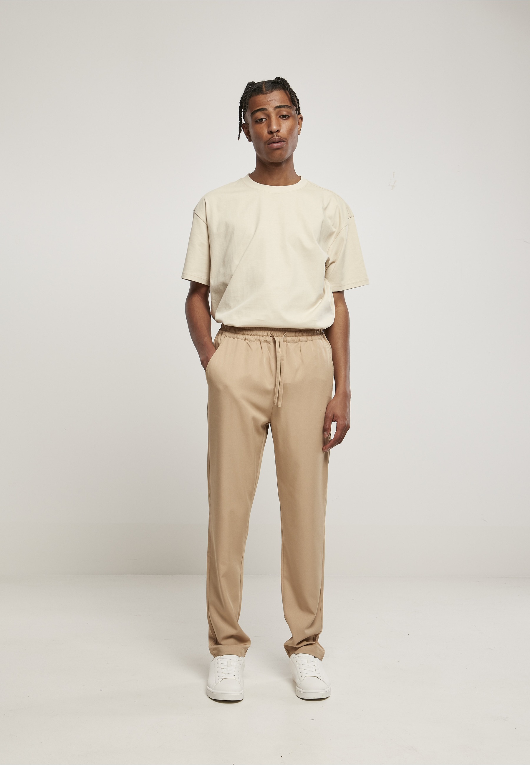 URBAN CLASSICS Stoffhose »Urban Classics Herren Tapered Jogger Pants«