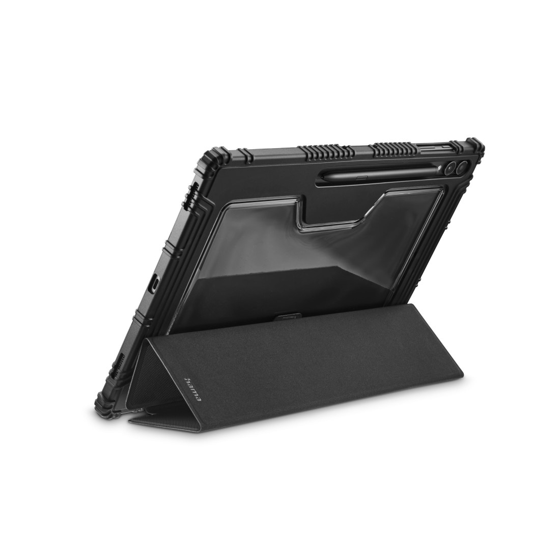 Hama Tablet-Hülle »Tablet Case Samsung Galaxy Tab S8 Ultra und Tab S9 Ultra 14,6 Zoll«, 37,08 cm (14,6 Zoll), Farbe Schwarz, mit Stiftfach und Standfunktion, robust, nachhaltig