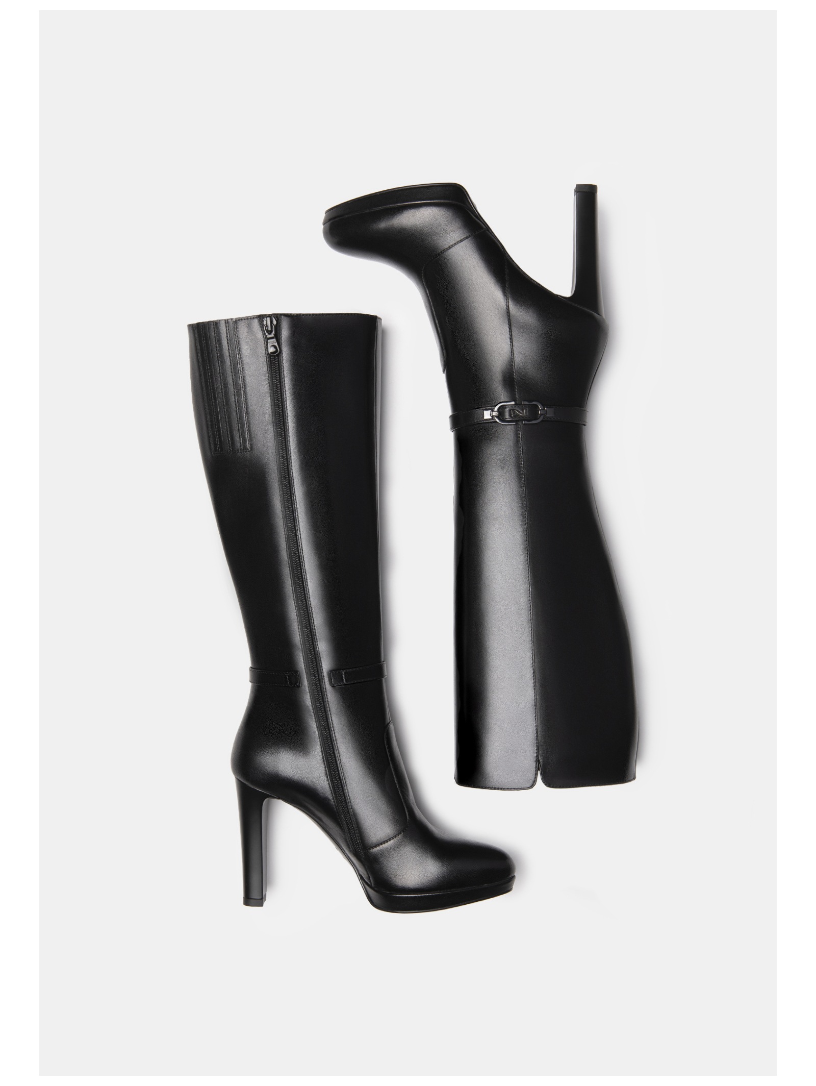 Nero Giardini High-Heel-Stiefel »Nero Giardini Stiefel Leder«