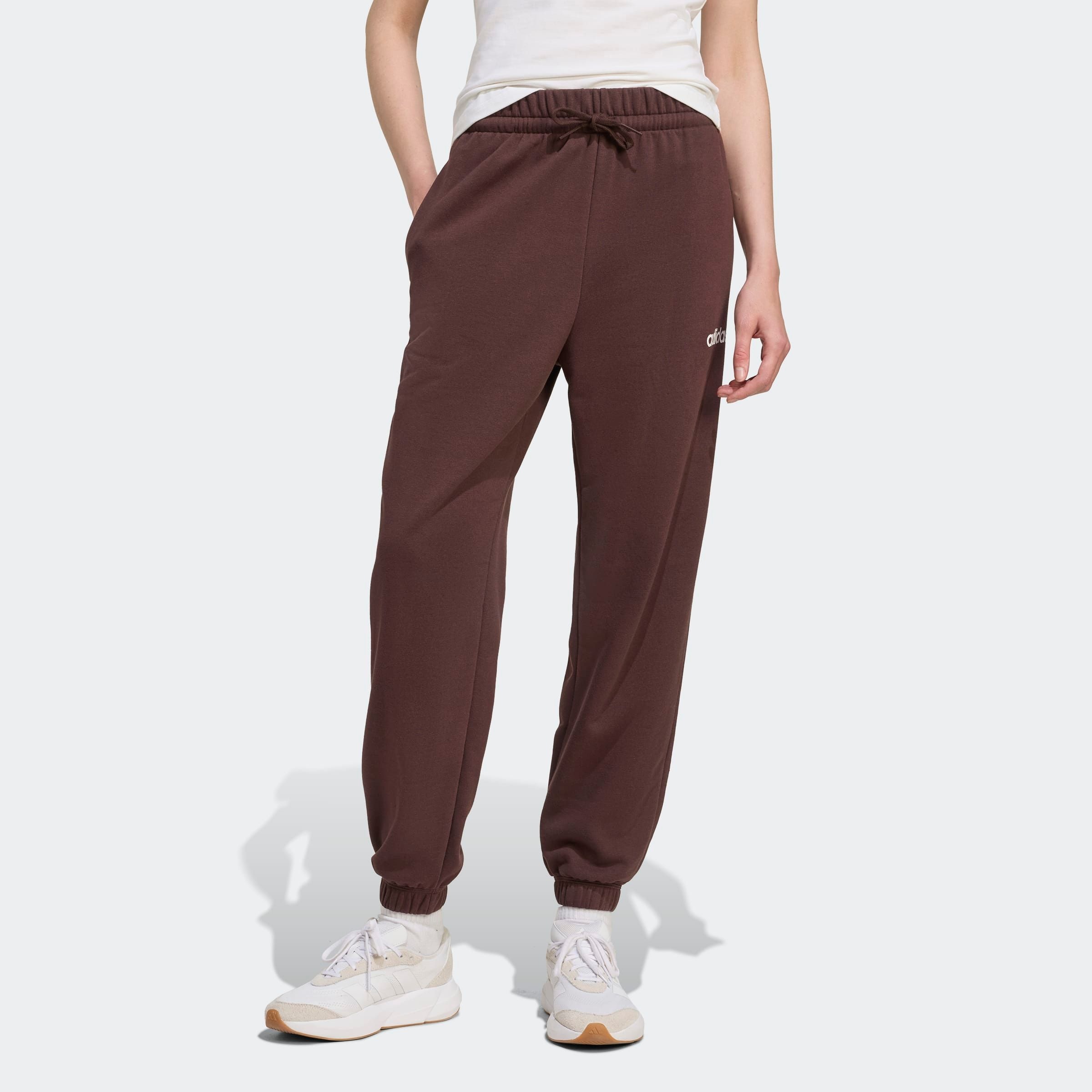 adidas Sportswear Sporthose "W LIN FT CF PT", (1 tlg.), Locker geschnitten, günstig online kaufen