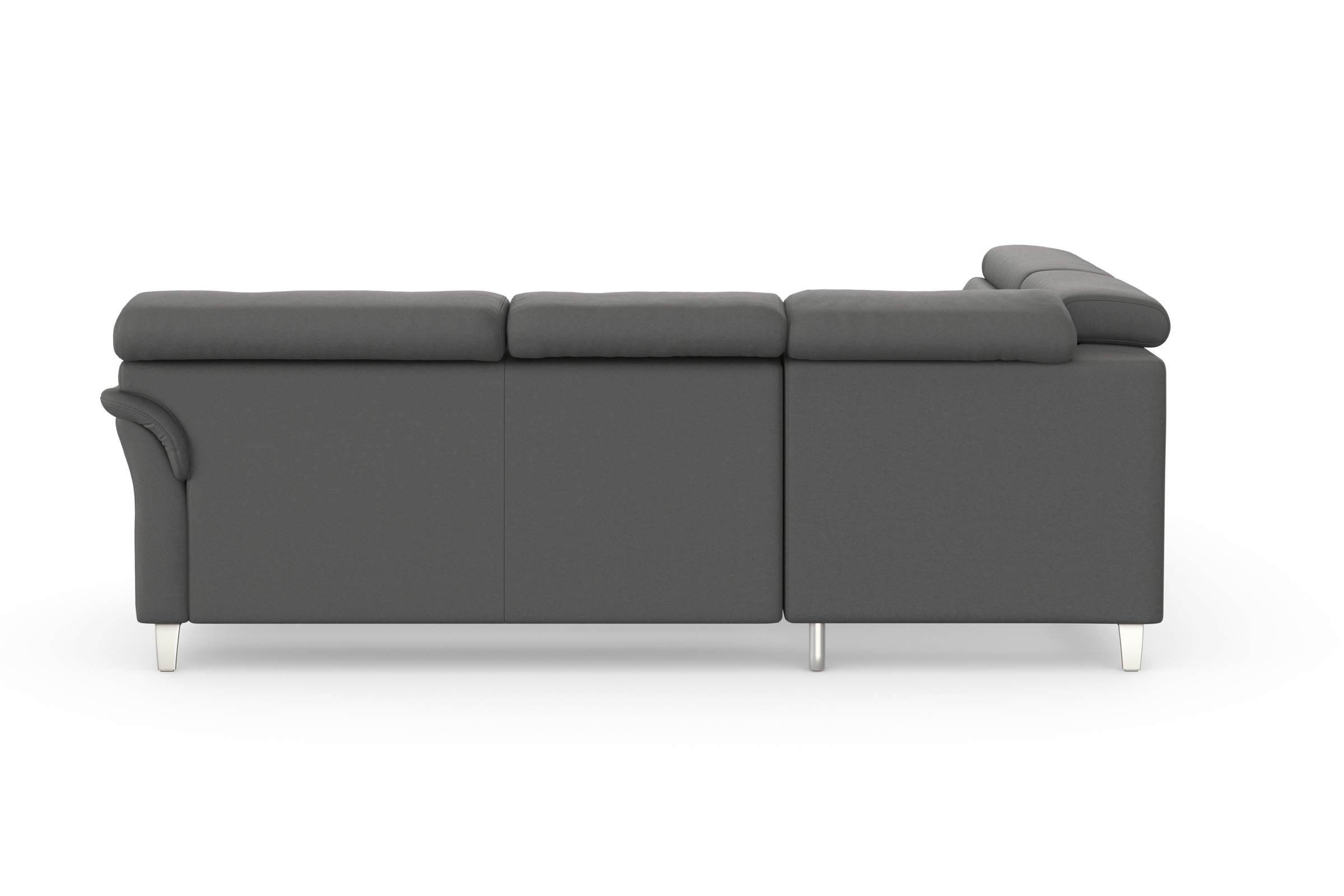 sit&more Ecksofa »Marano L-Form«, inklusive Kopfteilverstellung, wahlweise mit Bettfunktion, Bettkasten