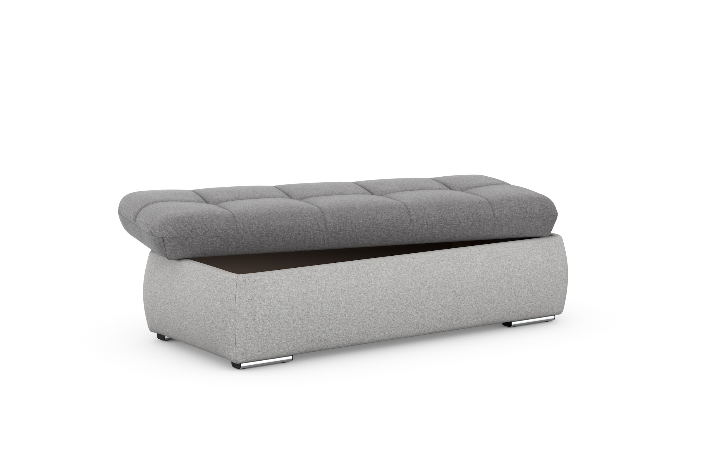DOMO collection Polsterhocker »Moric«, inklusive Stauraum