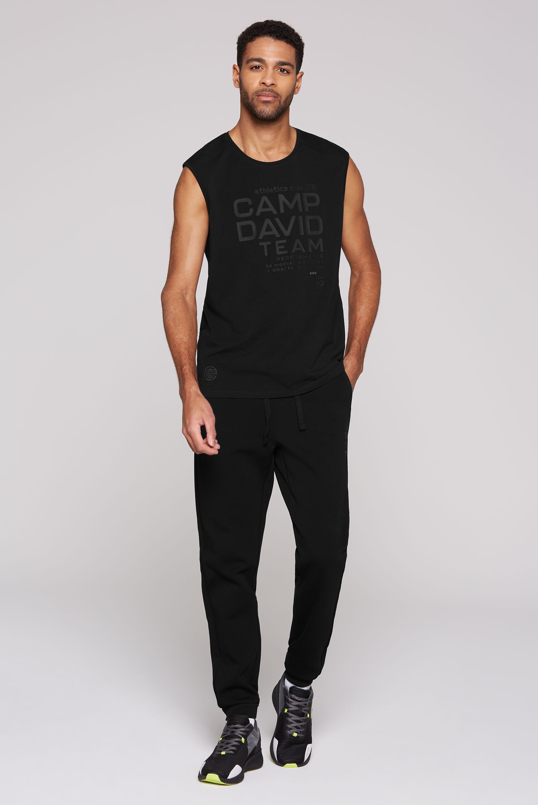 CAMP DAVID Rundhalsshirt, mit Baumwolle