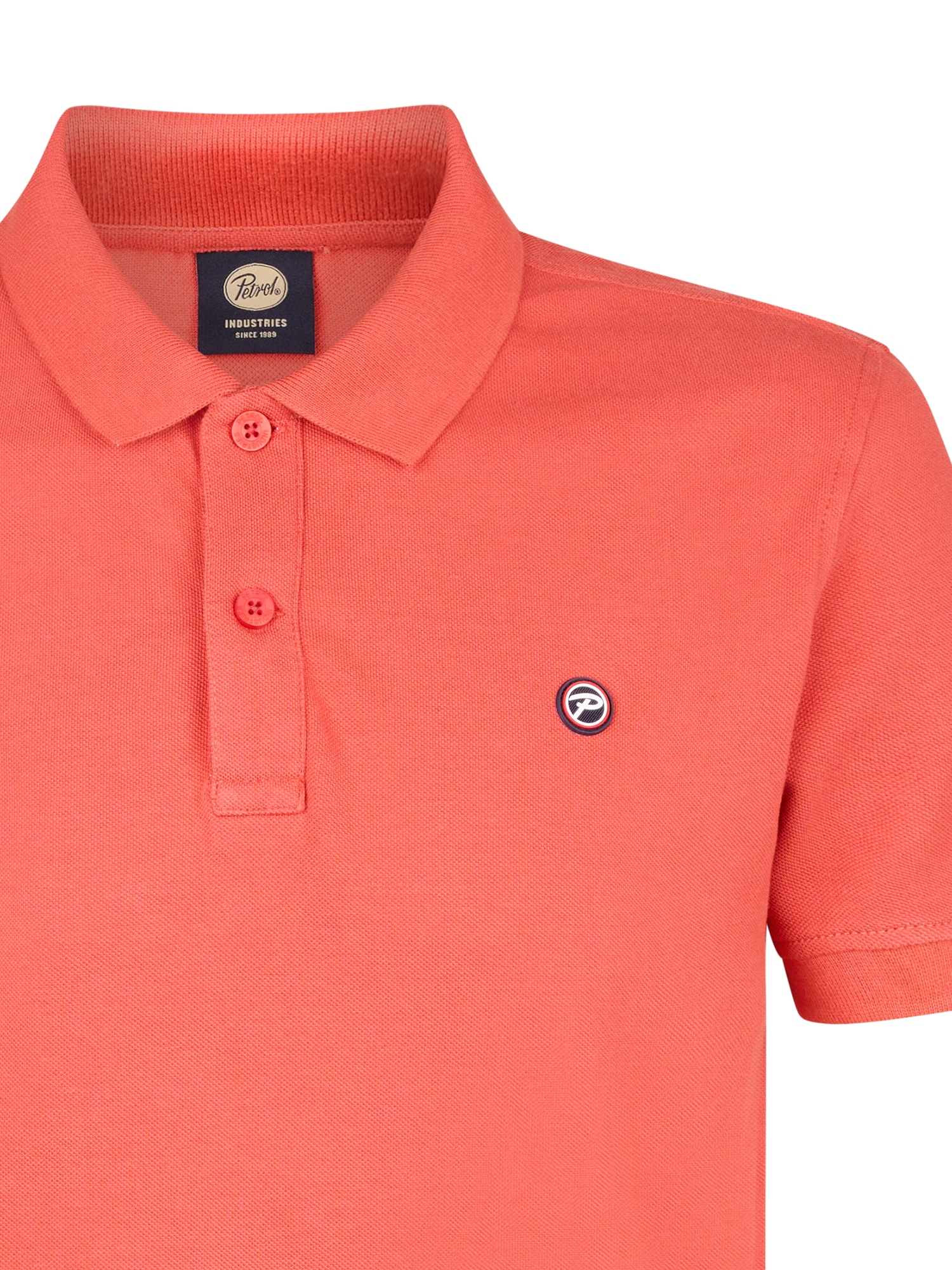 Petrol Industries Poloshirt, mit Logo Stickerei