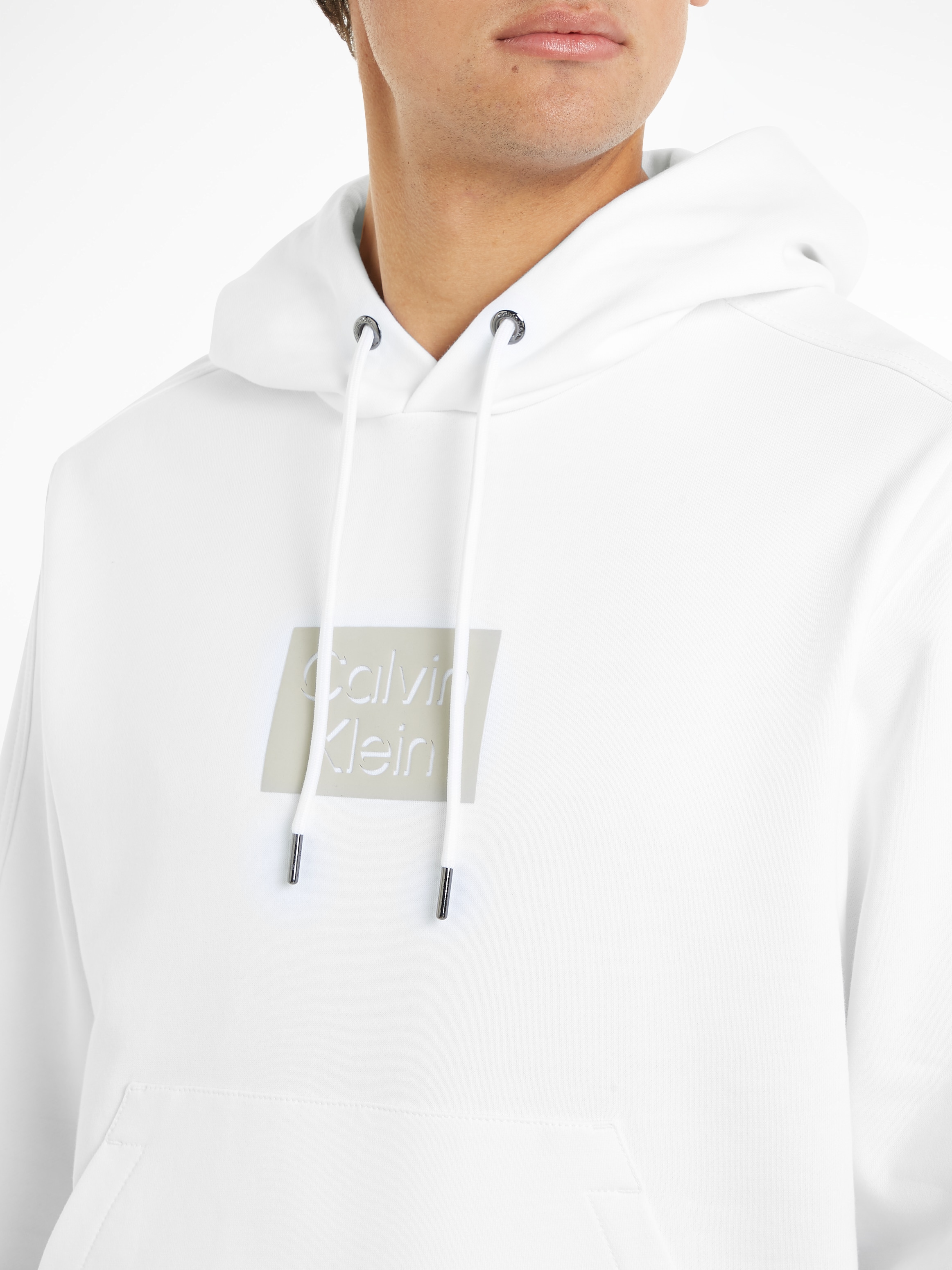 Calvin Klein Kapuzensweatshirt »CUT OUT SHADOW LOGO HOODIE«, mit Logodruck
