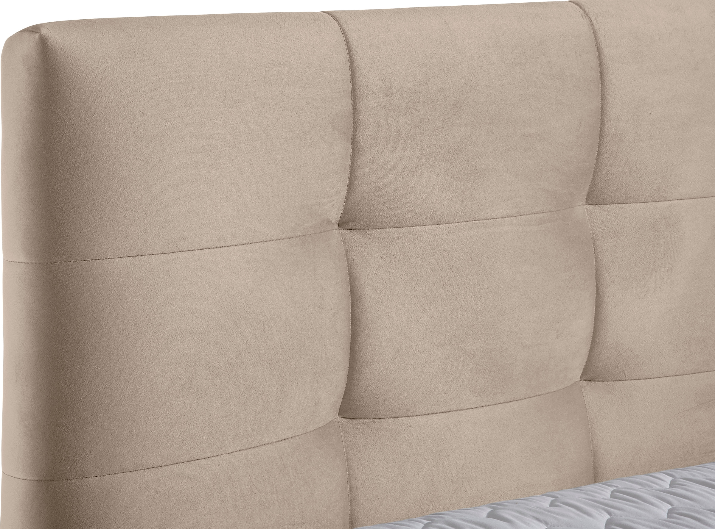 andas Boxspringbett »Salo«, incl. Topper, 6 Breiten, 2 Härtegrade, TFK auch in Härtegrad 4