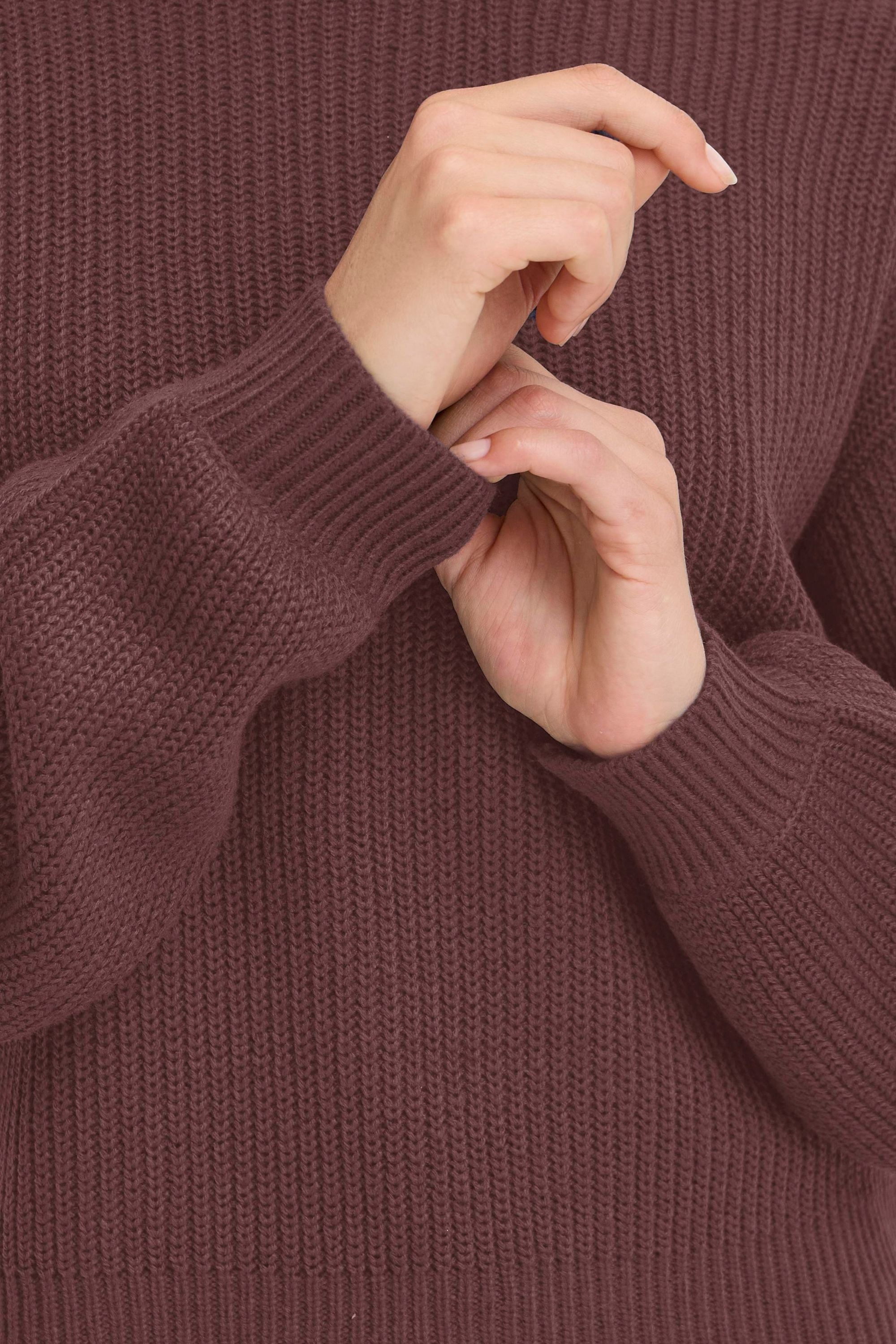 OXMO Strickfleece-Pullover »Strickpullover OXFKIMNI«
