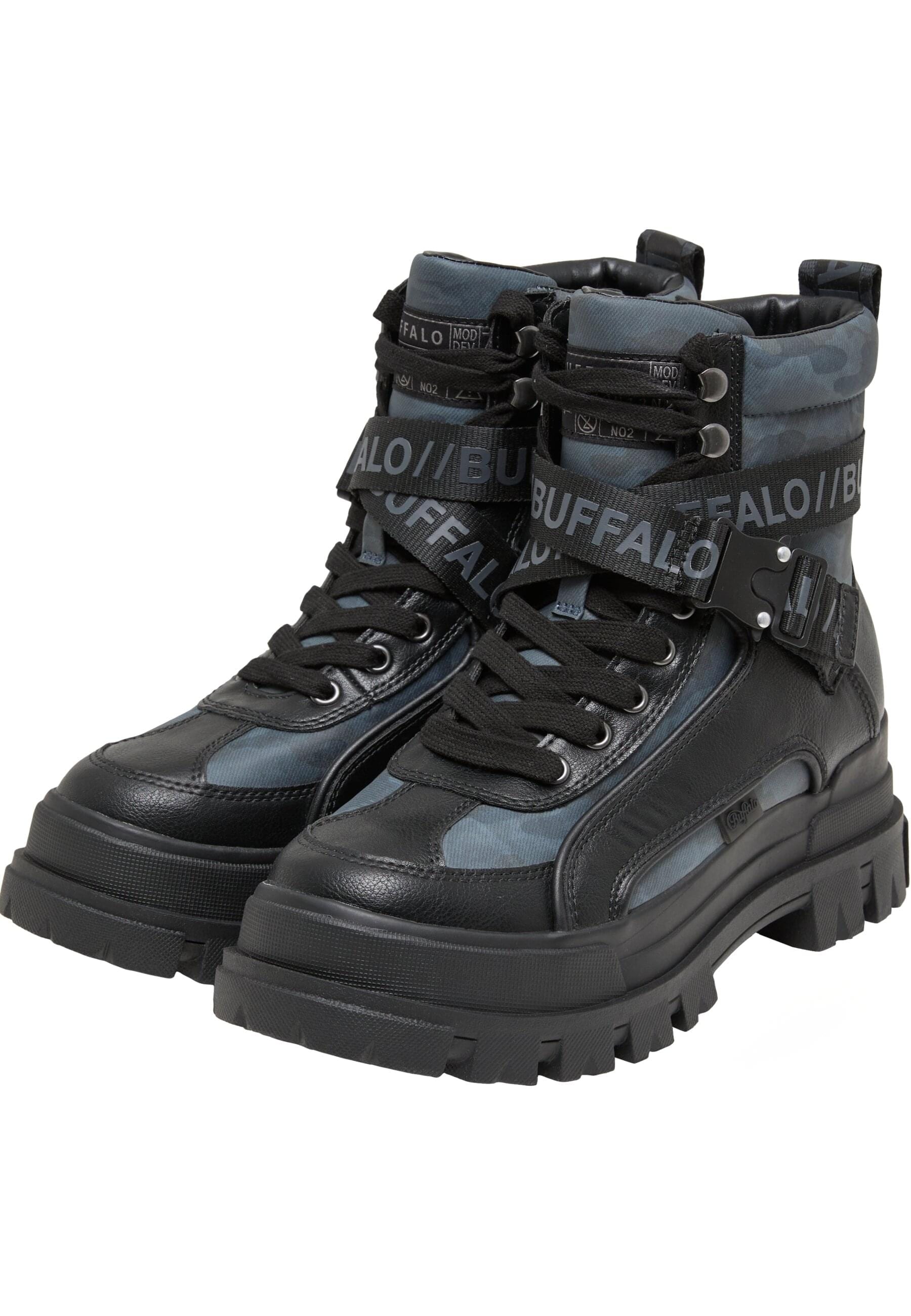 Buffalo Stiefel "Buffalo ASPHA COM - VEGAN NUBUCK" günstig online kaufen