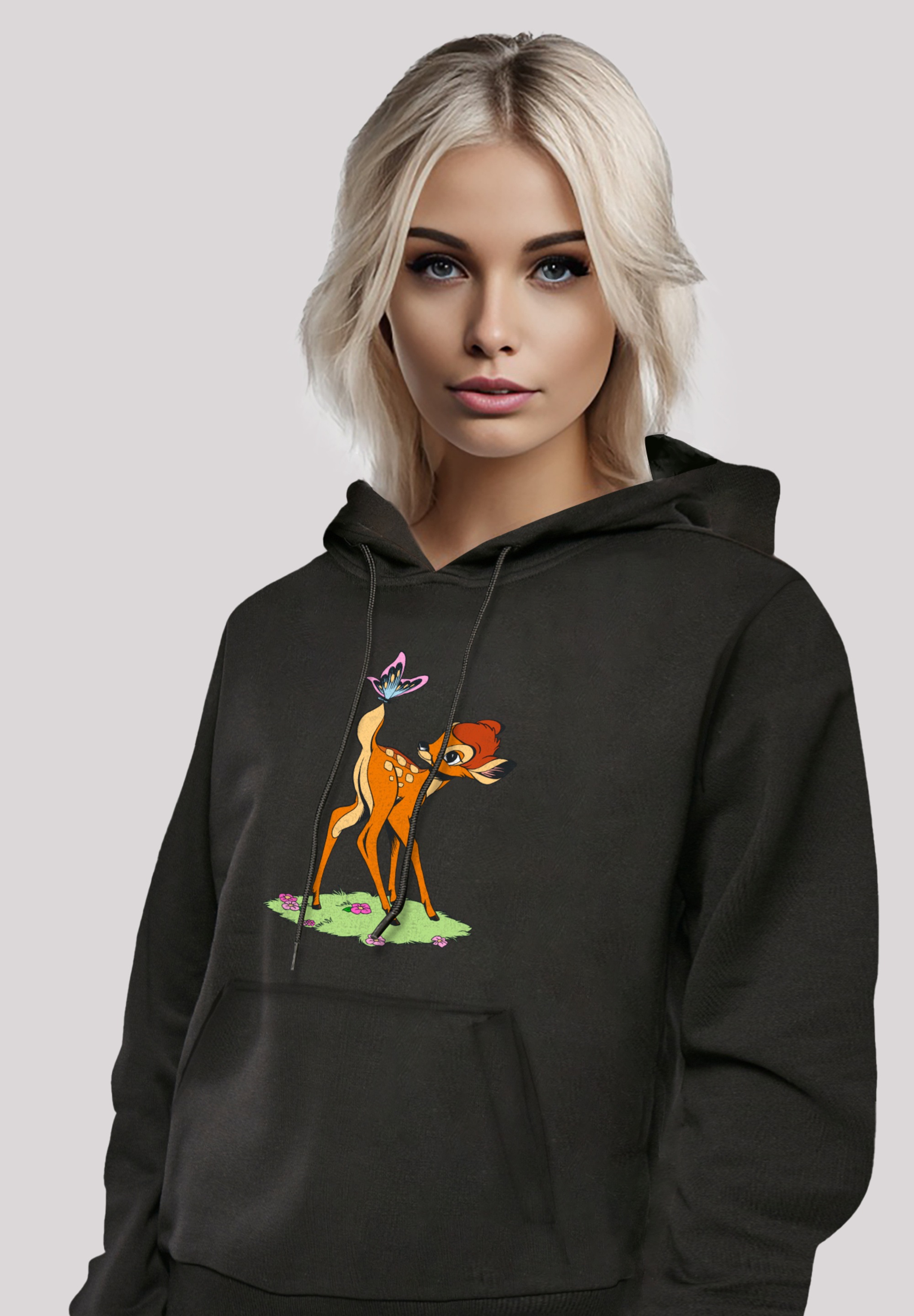 F4NT4STIC Kapuzenpullover »Disney Bambi Butterfly«, Premium Qualität