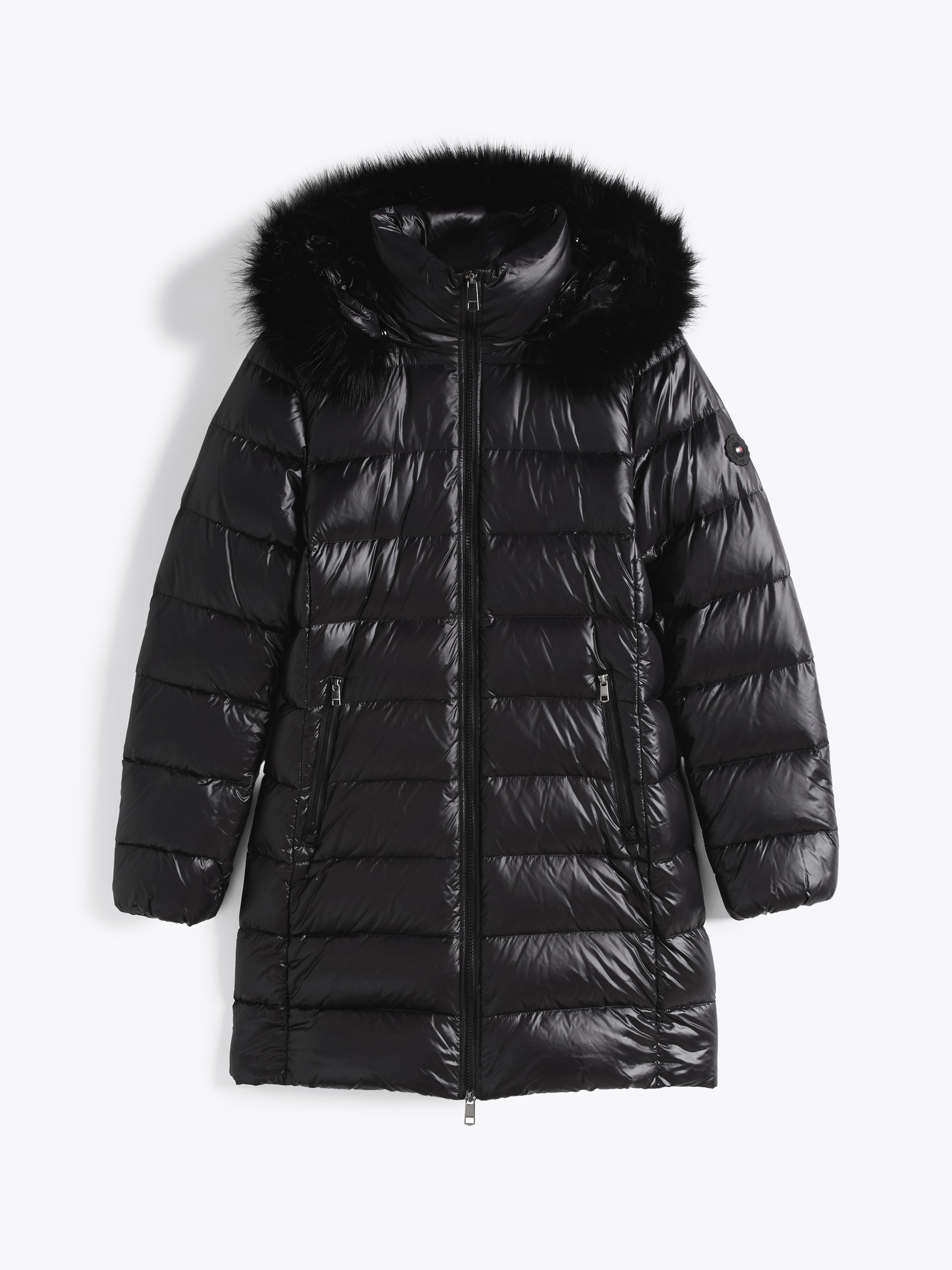Tommy Hilfiger Langmantel, mit Logoprägung