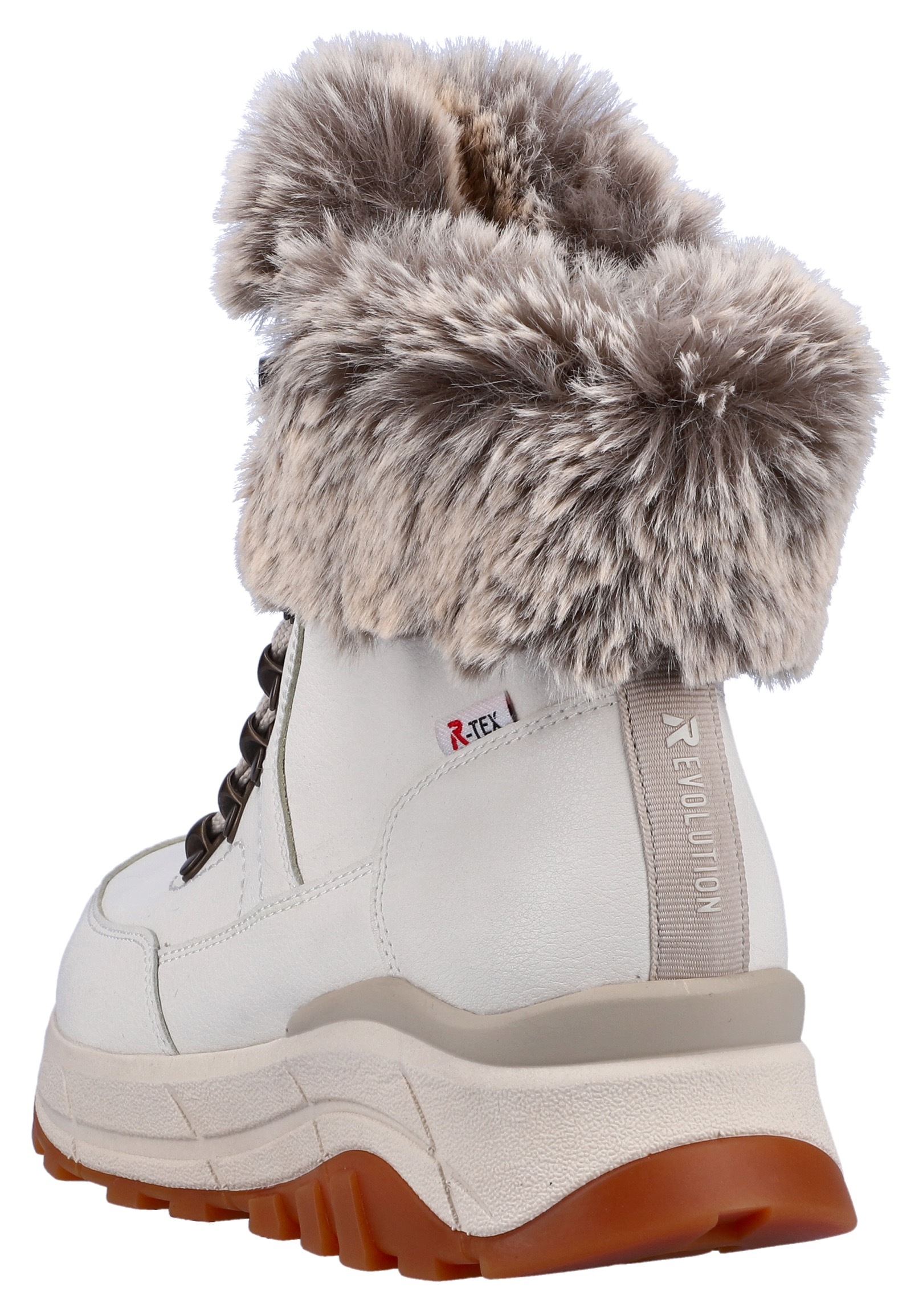 RIEKER Sport Hightop Sneaker, Schnürboots, Winterschuh mit Lammwollfutter günstig online kaufen