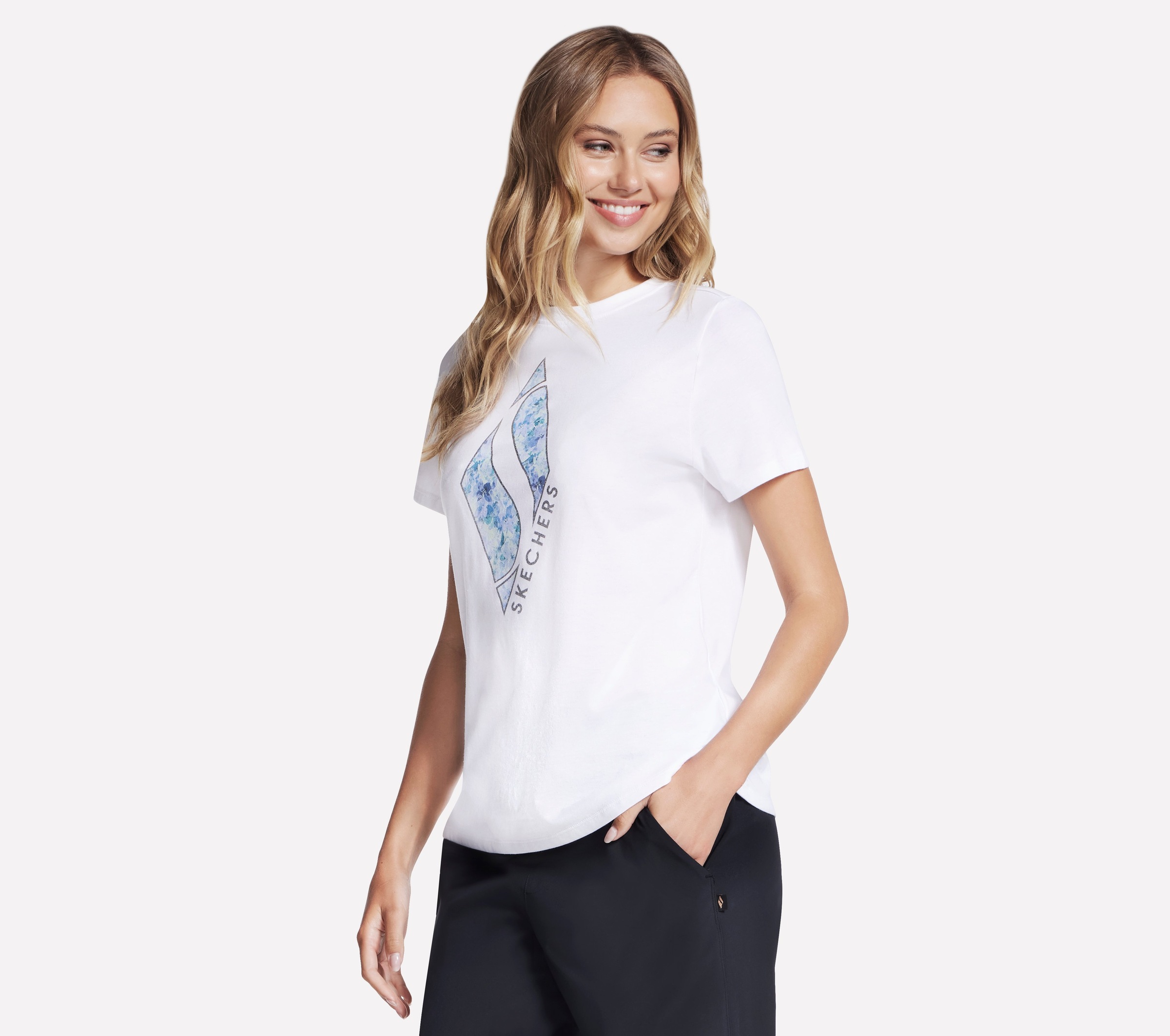 Skechers T-Shirt "BRIGHT WHITE" günstig online kaufen