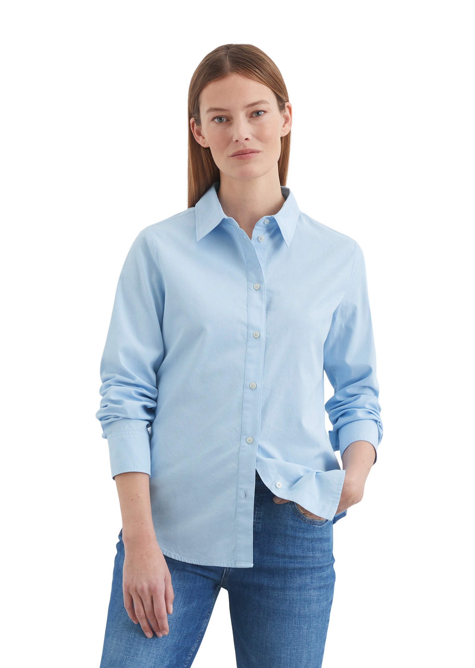 Marc O'Polo Langarmbluse »aus Organic Cotton«