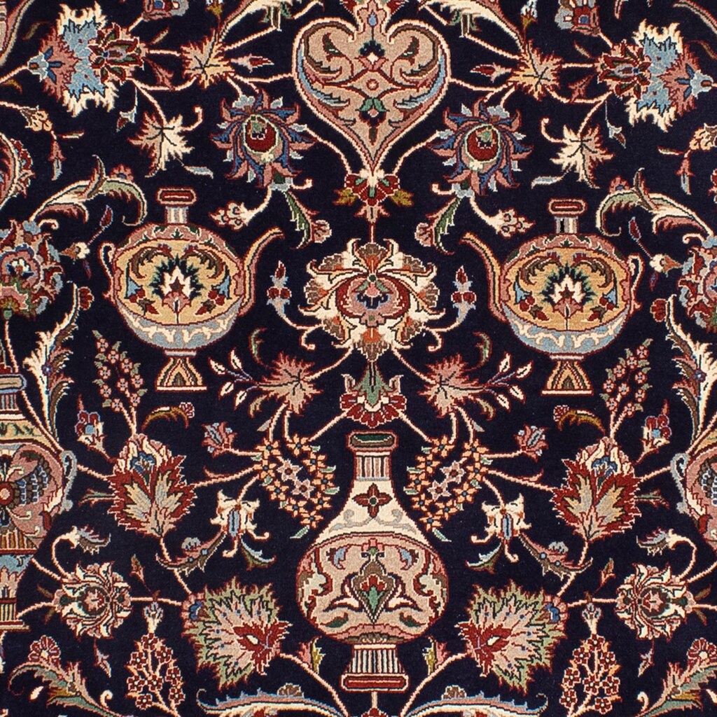 Wohnen Teppiche morgenland Wollteppich »Kaschmar Blumenmuster Nero 310 x 200 cm«, rechteckig, 1 mm Höhe, Unikat mit Zertifikat s Wohnen Teppiche morgenland Wollteppich »Kaschmar Blumenmuster Nero 310 x 200 cm«, rechteckig, 1 mm Höhe, Unikat mit Zertifikat s
