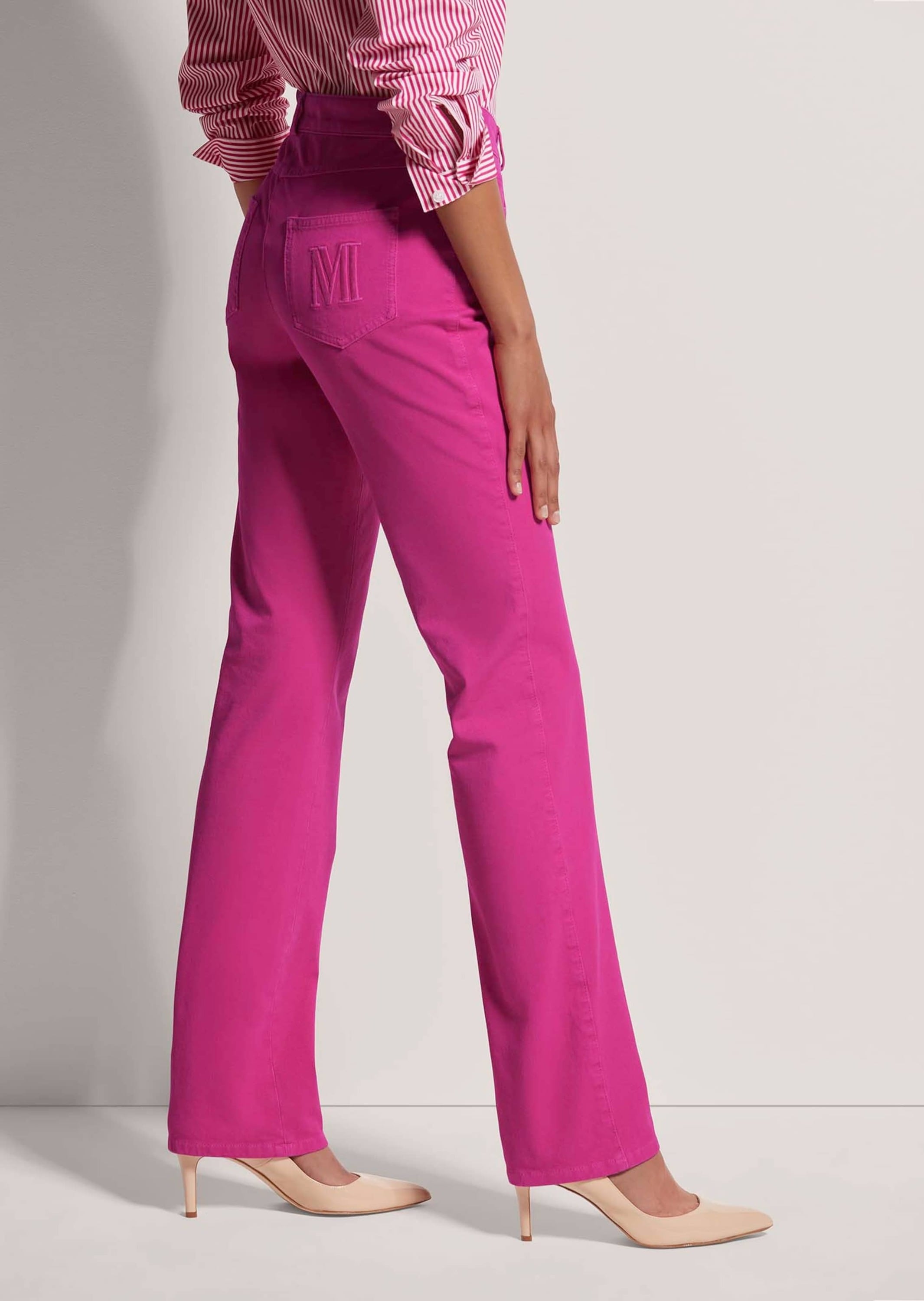 MADELEINE Regular-fit-Jeans »Denimhose Schmale Jeans im Five-Pocket-Style«