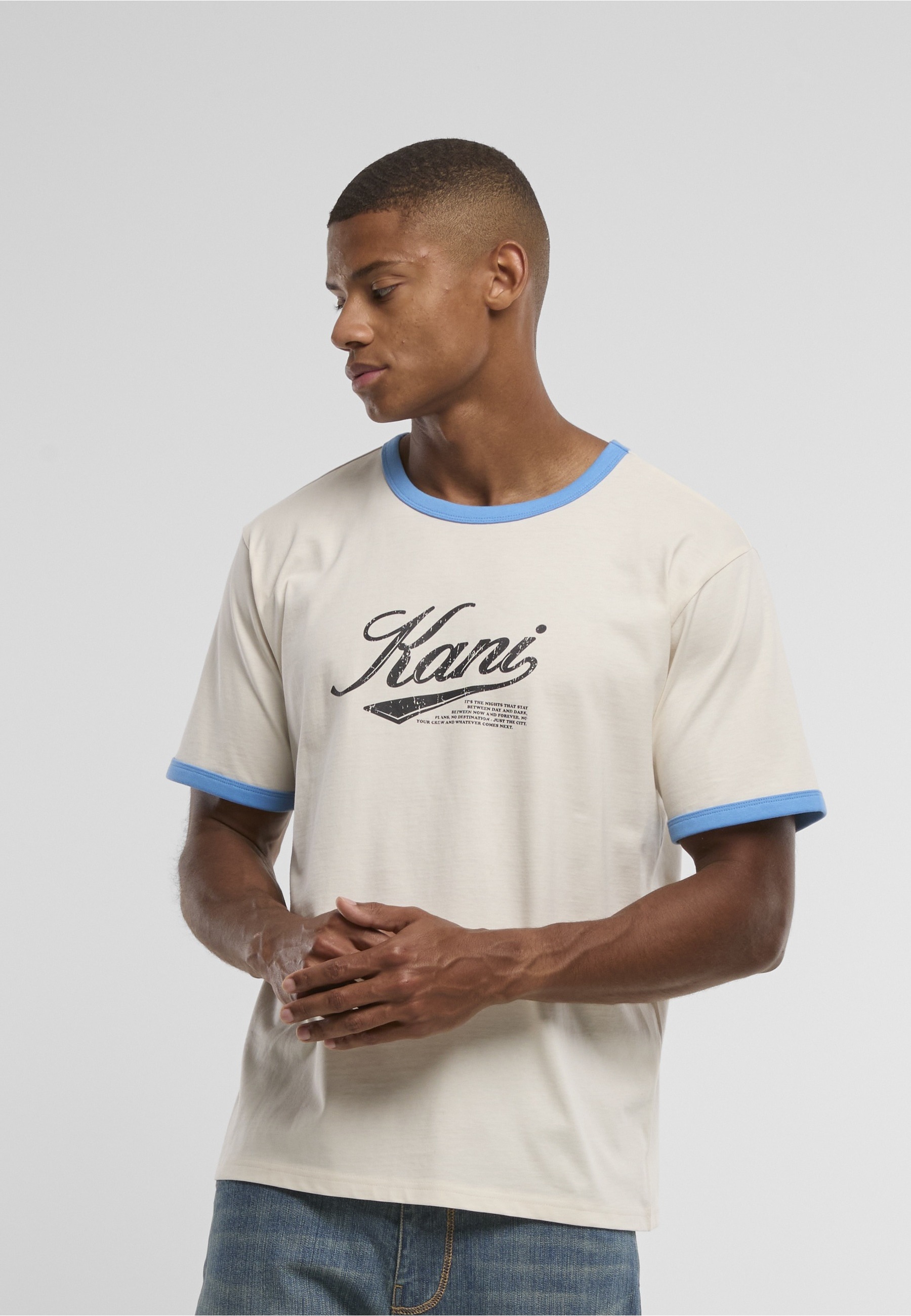 Karl Kani T-Shirt »Karl Kani Cursive Varsity Regular Ringer T-Shirt« 1