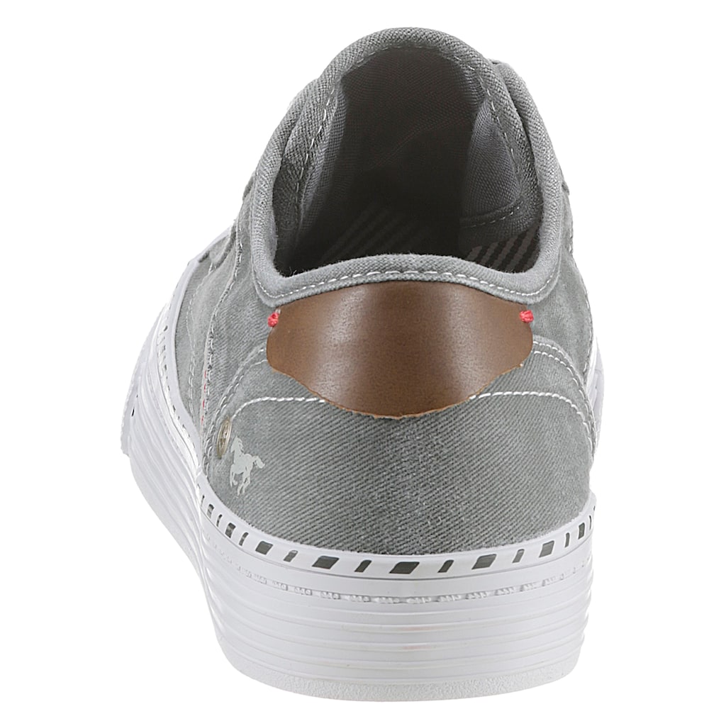 Mustang Shoes Sneaker, Freizeitschuh, Halbschuh, Schnürschuh mit Plateausohle