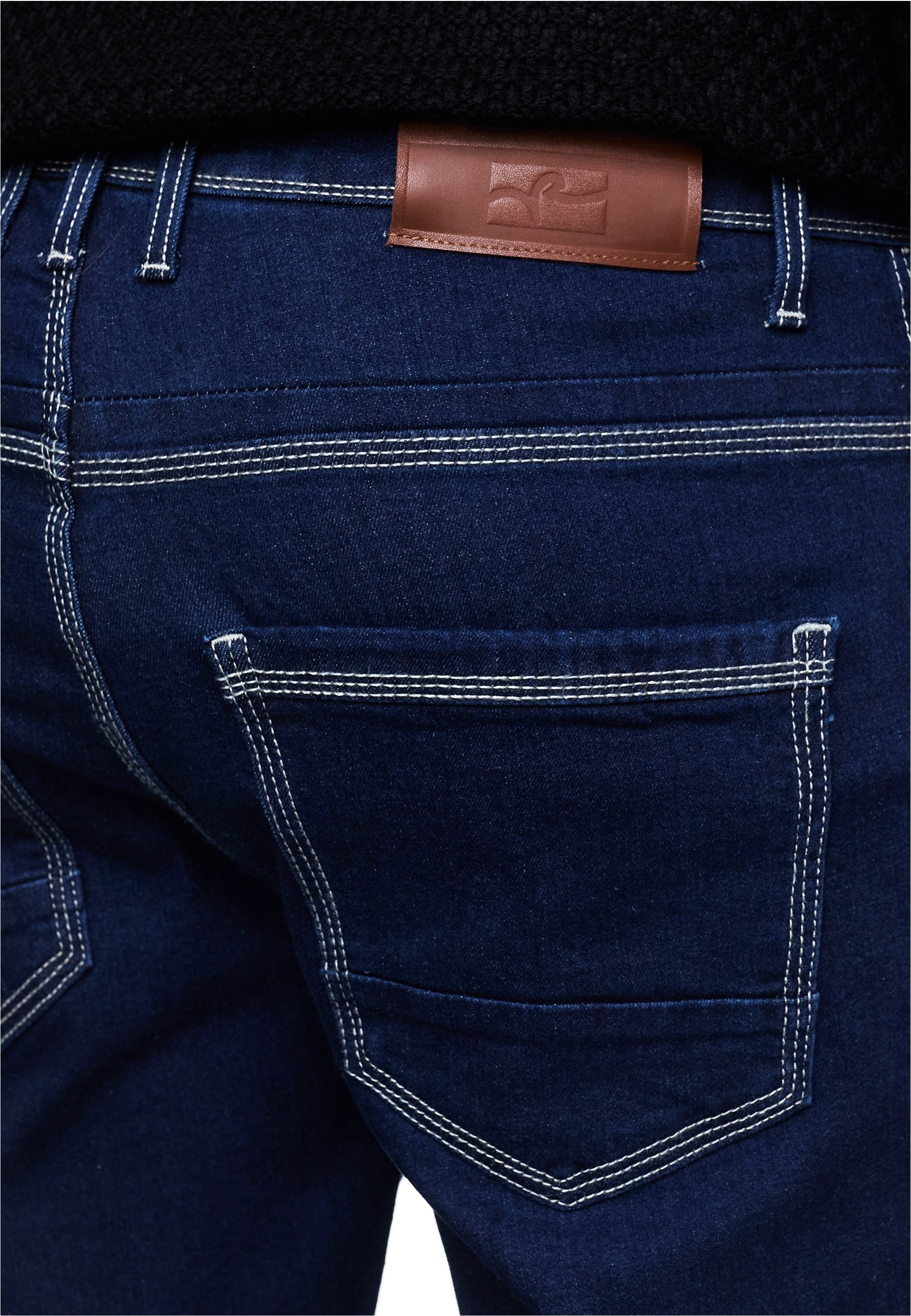 Rusty Neal Straight-Jeans »MELVIN« mit elastischem Stretch-Denim