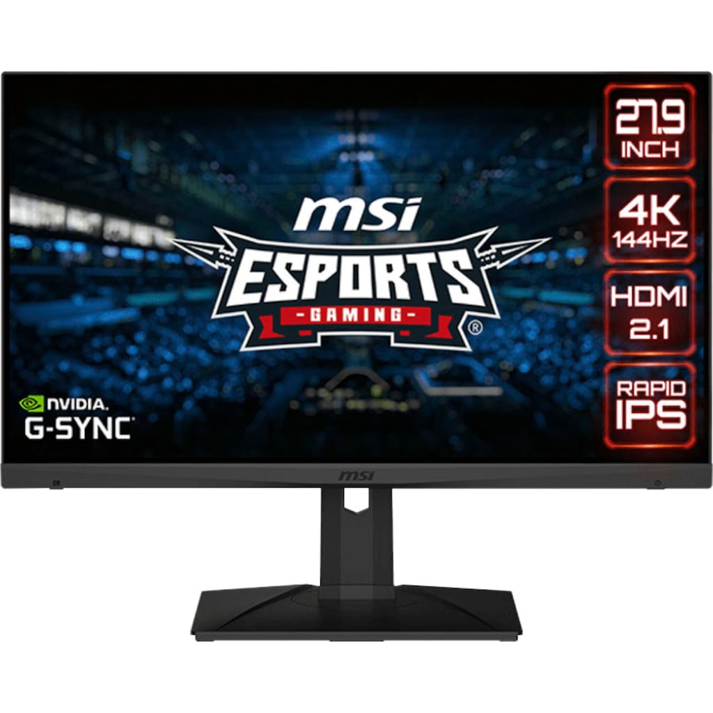 MSI Gaming-Monitor »Optix MAG281URF«, 70,9 cm/27,9 Zoll, 3840 x 2160 px, 4K Ultra HD, 1 ms Reaktionszeit, 144 Hz