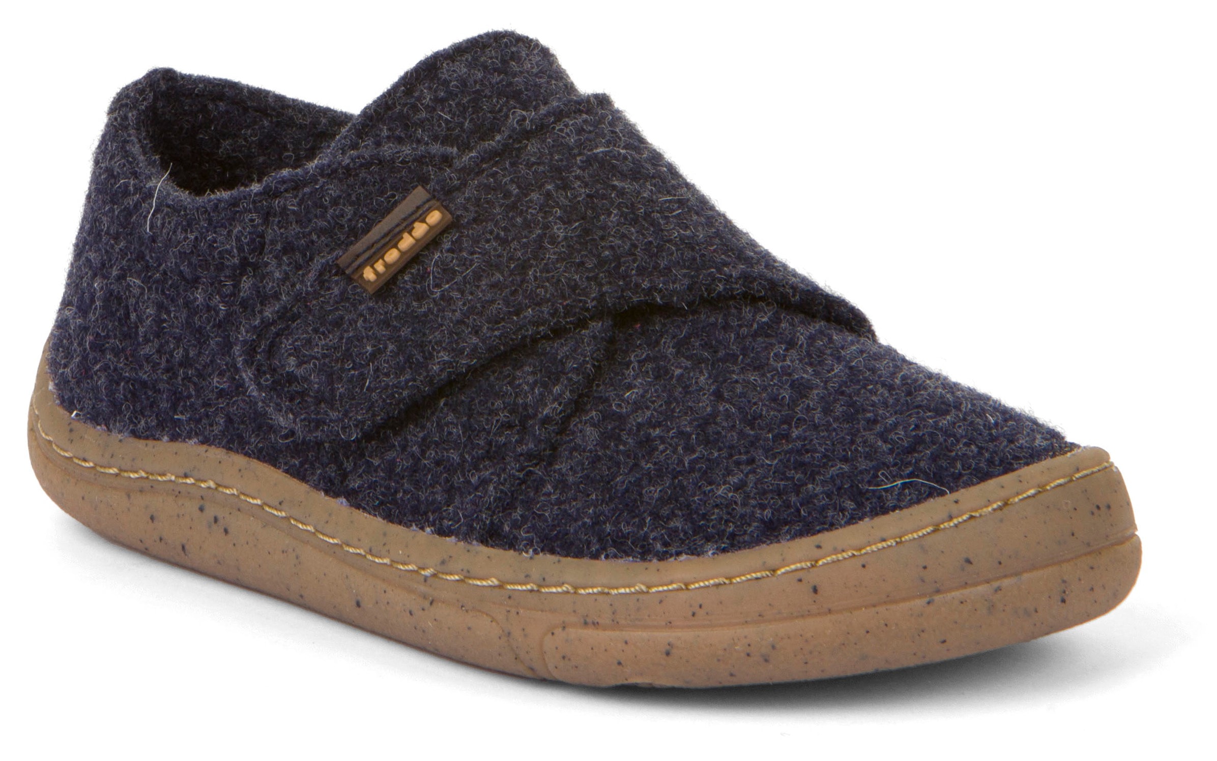 Hausschuh »BAREFOOT WOOLY SLIPPERS«, Barfußschuh, Freizeitschuh, Klettschuh mit...