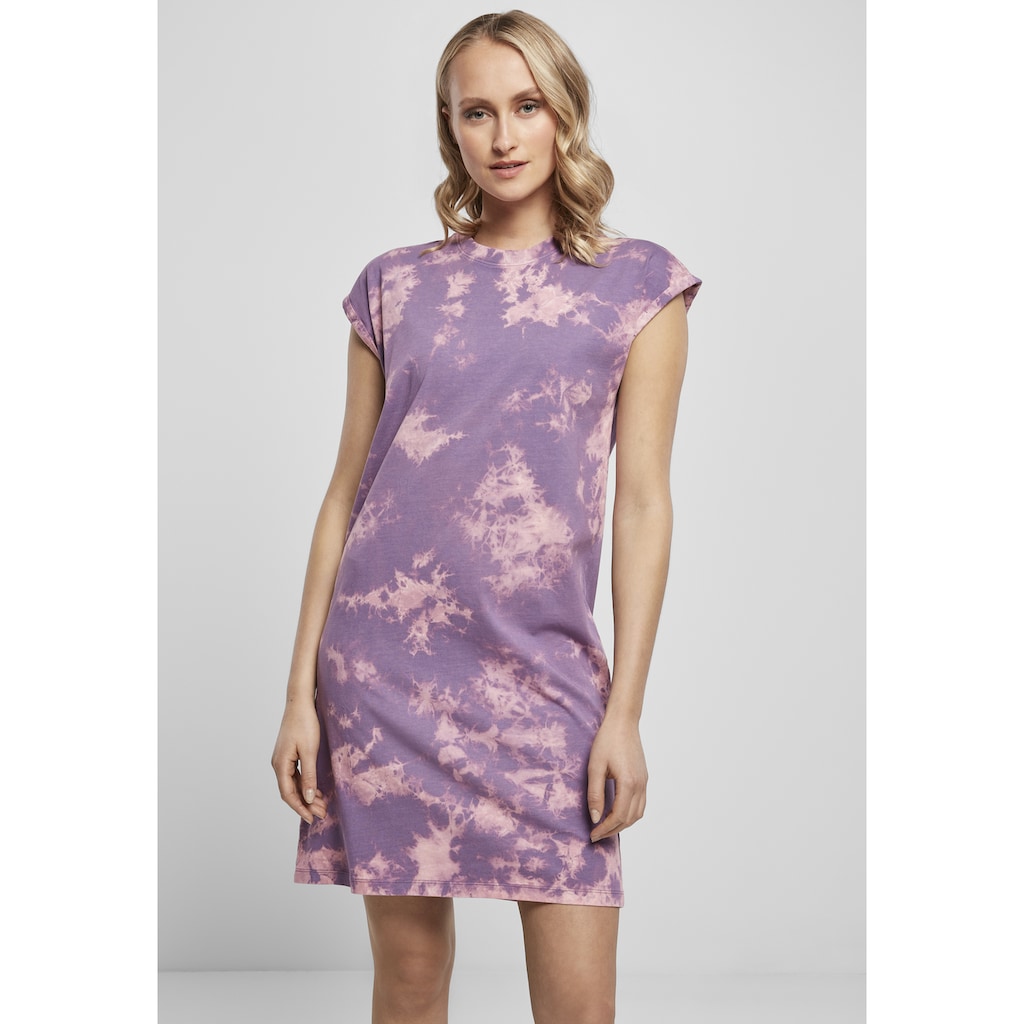 URBAN CLASSICS Shirtkleid »Urban Classics Damen Ladies Bleached Dress«, (1 tlg.)