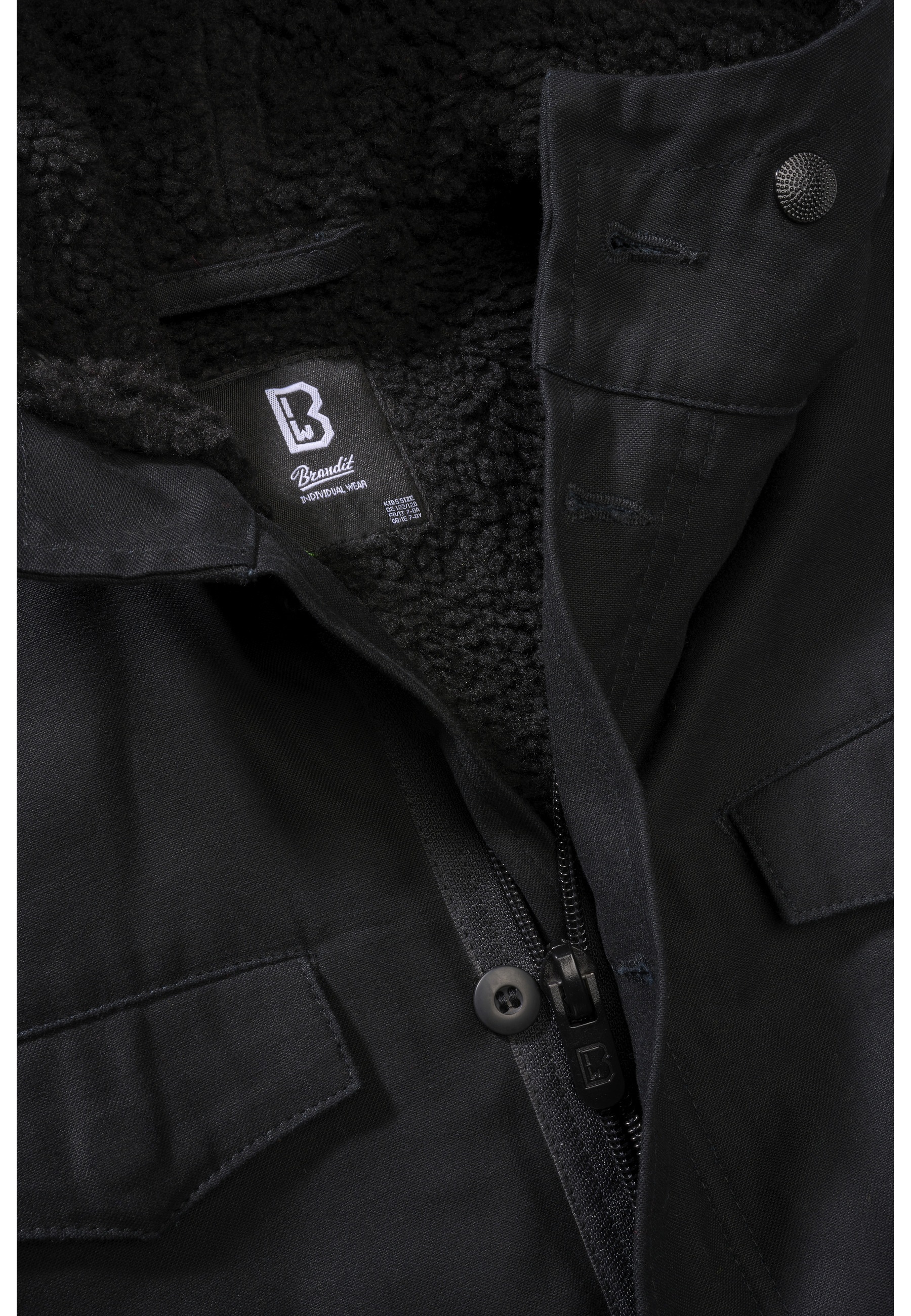 Thumbnail - Brandit Parka "Brandit Herren Kids BW Parka" 1 Stk. tlg. mit Kapuze