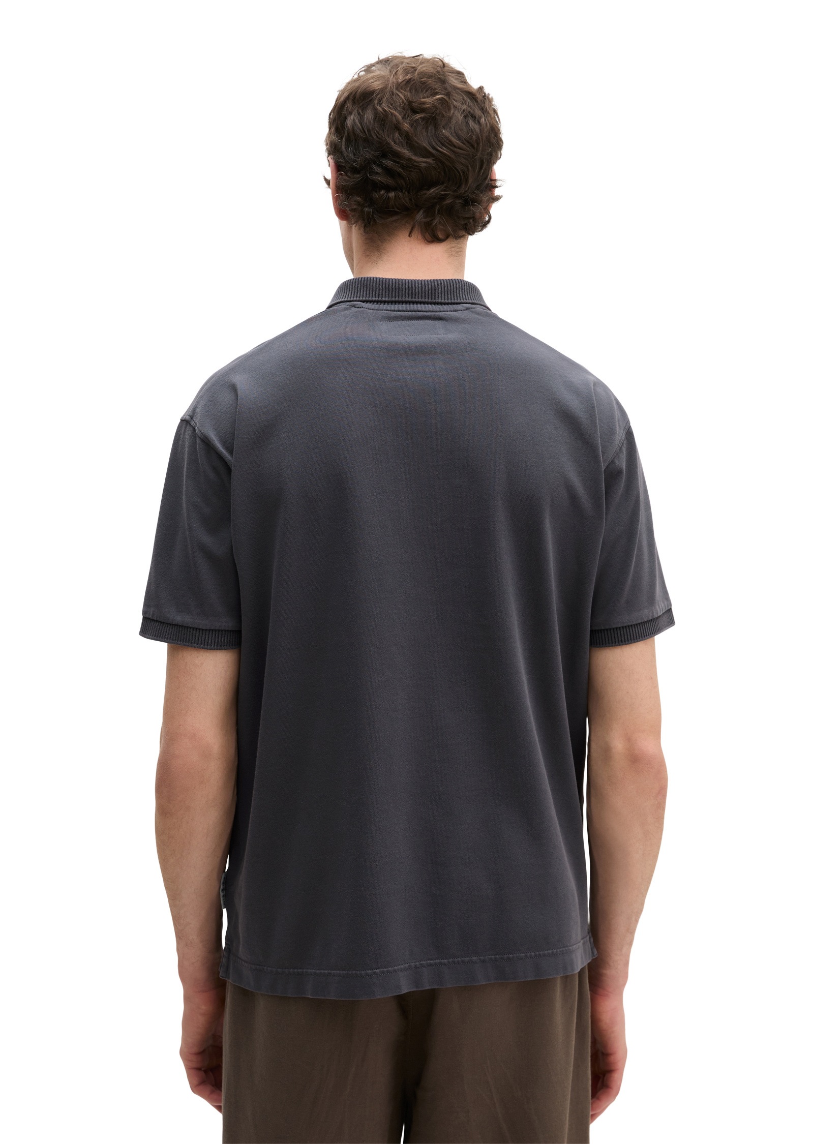 Marc O'Polo Poloshirt »aus schwerem Bio-Baumwoll-Jersey«