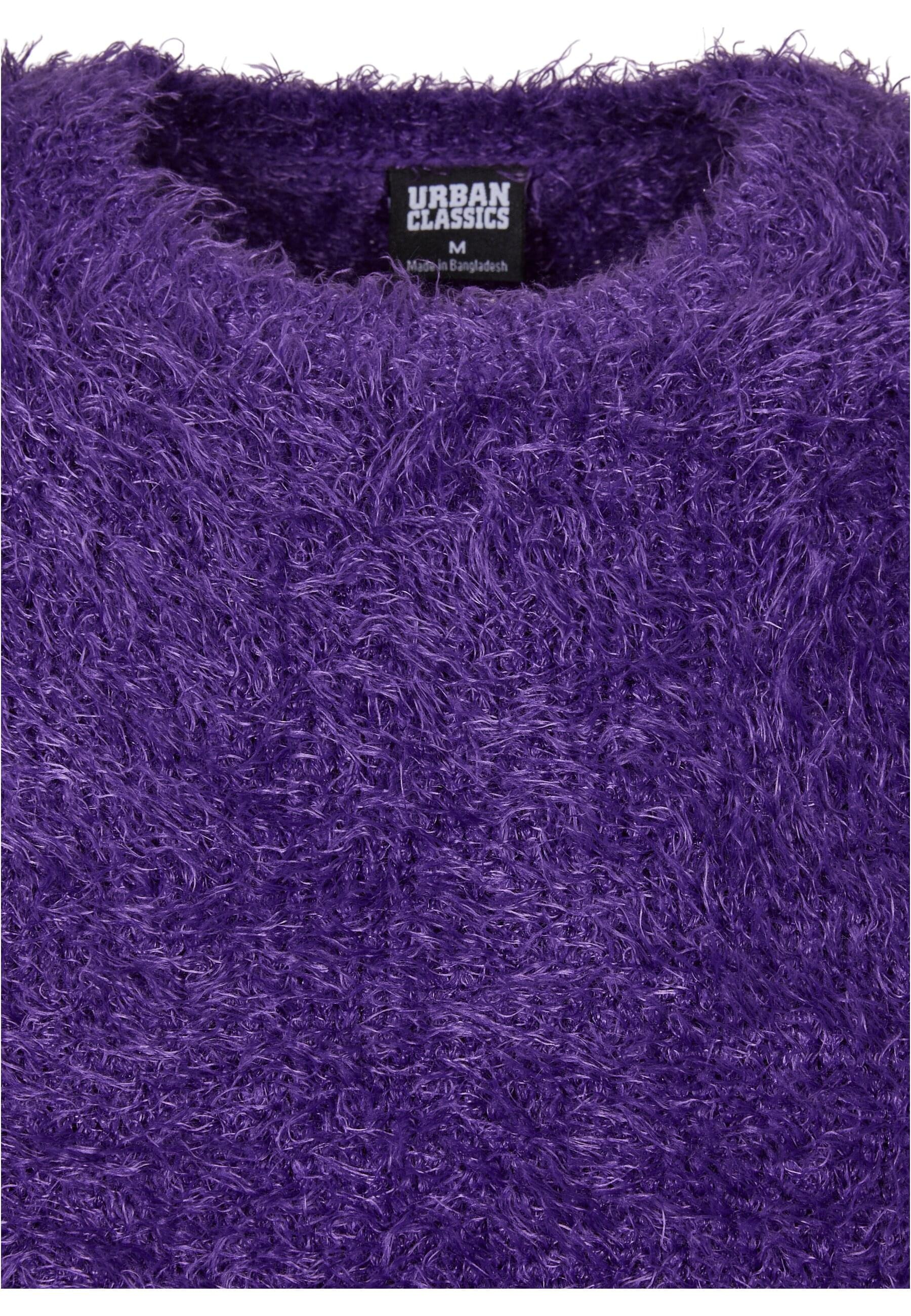 URBAN CLASSICS Rundhalspullover »Urban Classics Herren Feather Sweater«, (1 tlg.)