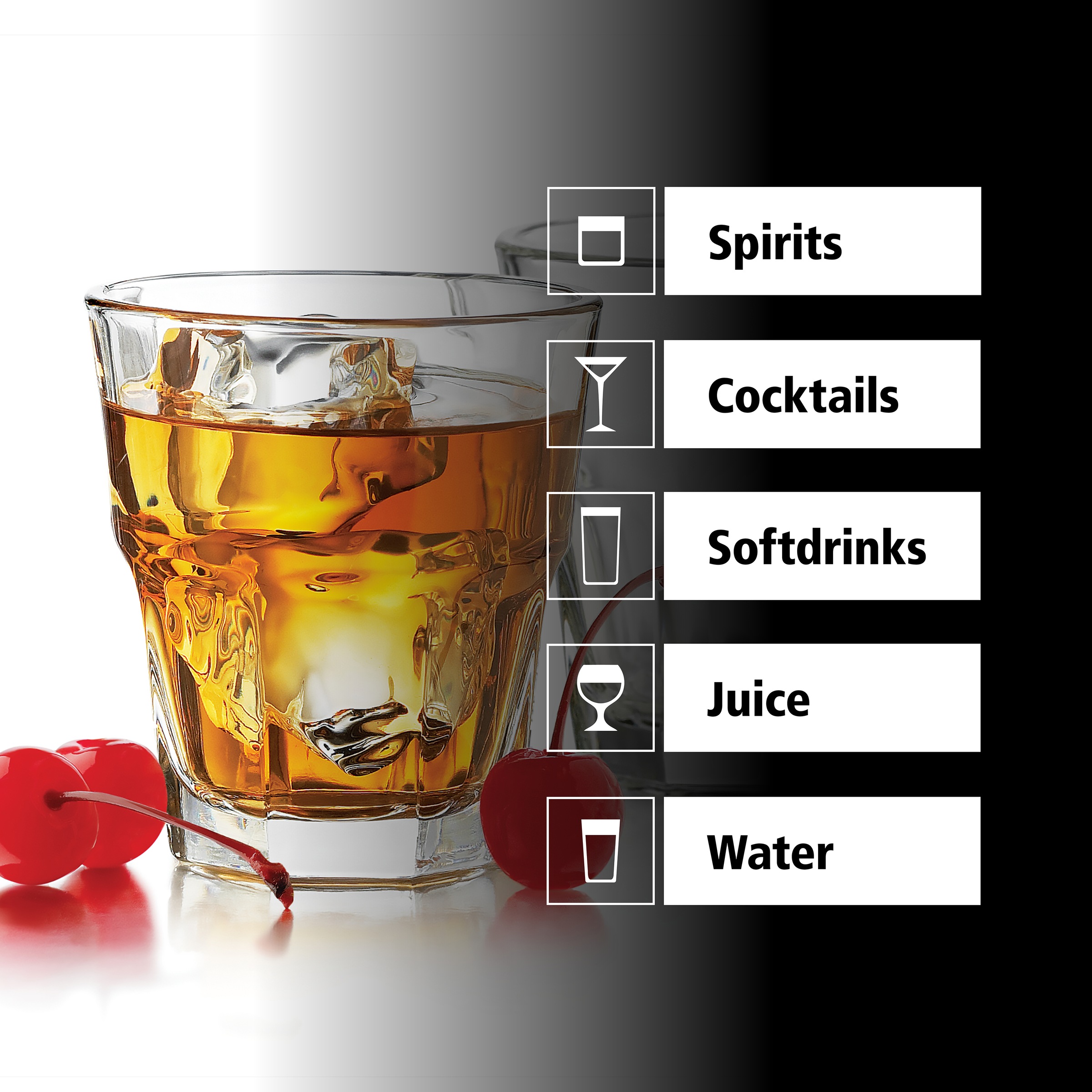 Thumbnail - LIBBEY Gläser-Set "Rocks Glas -GIBRALTAR- 207 ml, Ø: 8 cm, H: 8 cm, 12er Set" hochwertig verarbeitet, im modernen Design