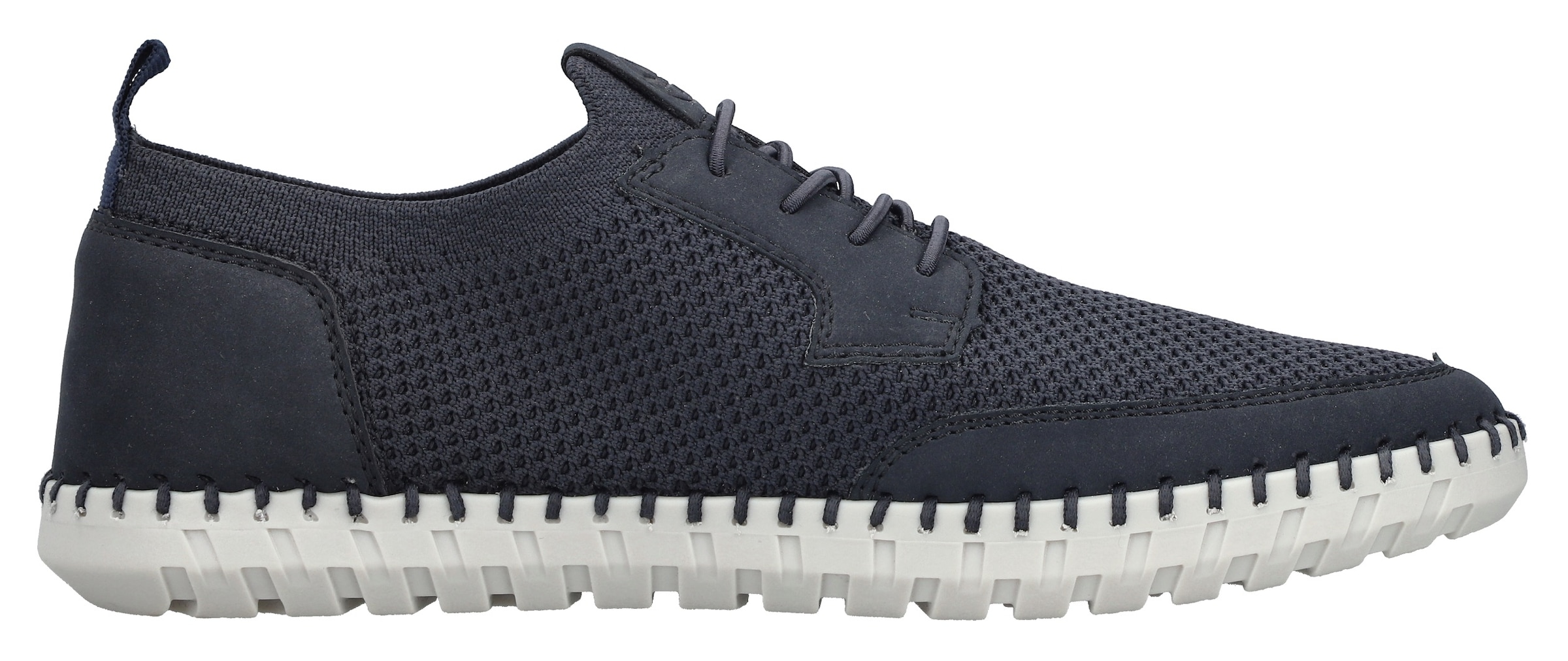 Rieker Slip-On Sneaker, Slipper, Schlupfschuh, Freizeitsneaker mit elastischem Einstieg