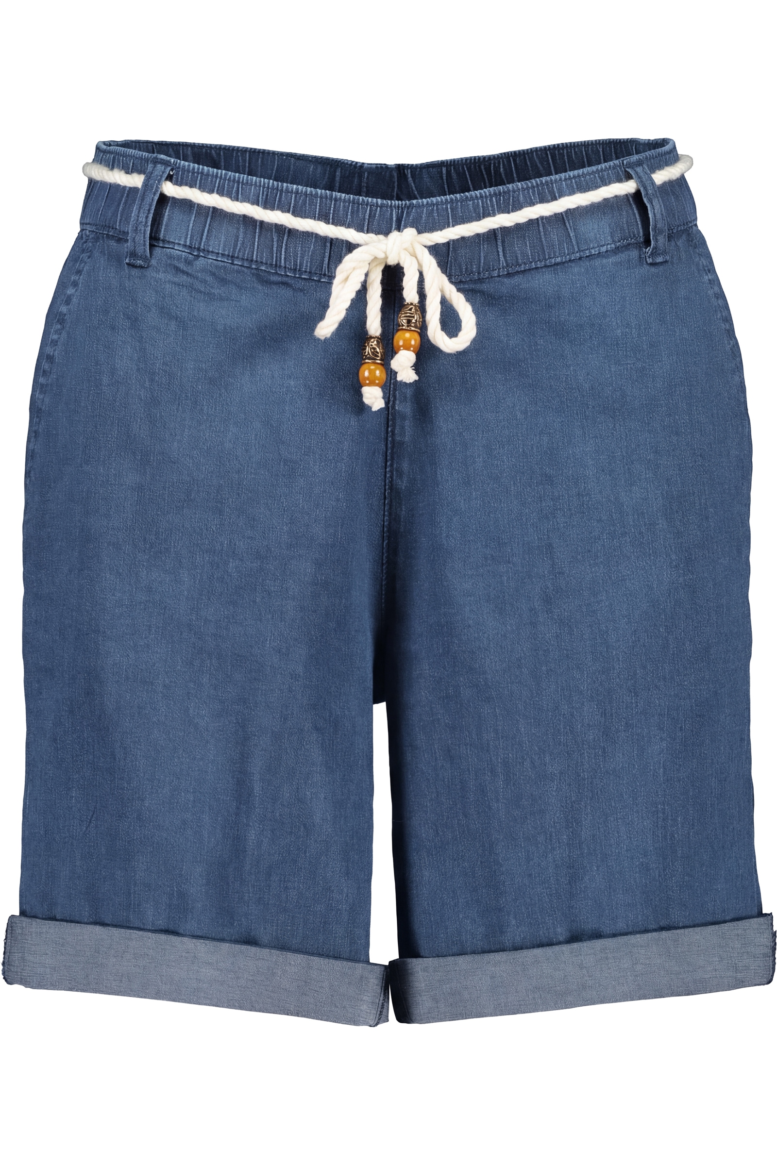Alife & Kickin Shorts Kurzhose aus Baumwoll-Materialmix mit Relaxed Fit und Gummibund