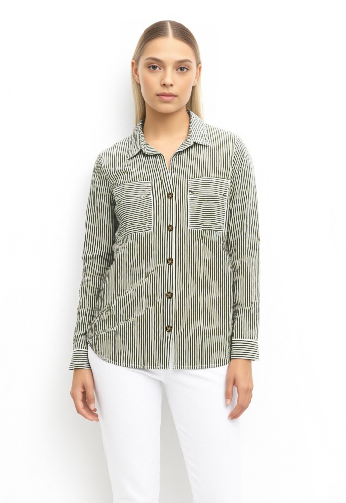 Vero Moda "VMBUMPY L/S SHIRT NEW WVN GA NOOS" Viskose, regular fit günstig online kaufen