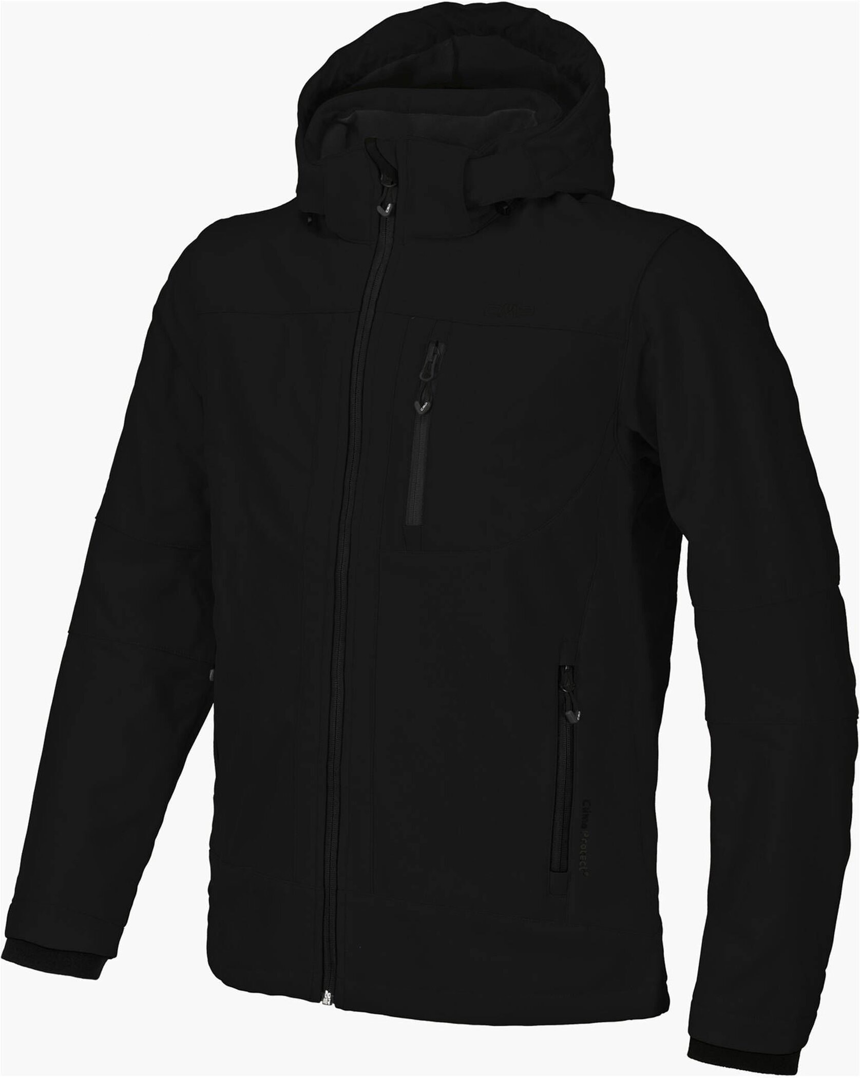 CMP Softshelljacke, (1 St.), mit Kapuze, Wasserabweisend & Winddicht & Atmungsaktiv