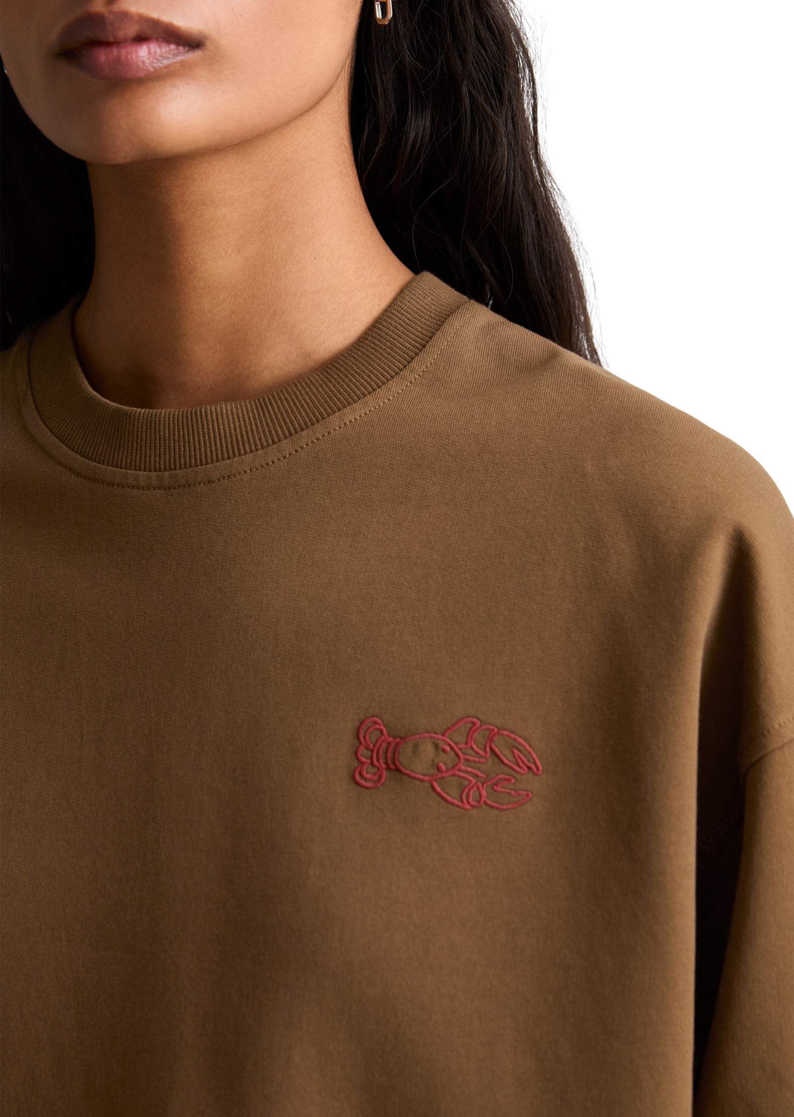 Marc O'Polo DENIM Sweatshirt »mit markantem Rückenprint«
